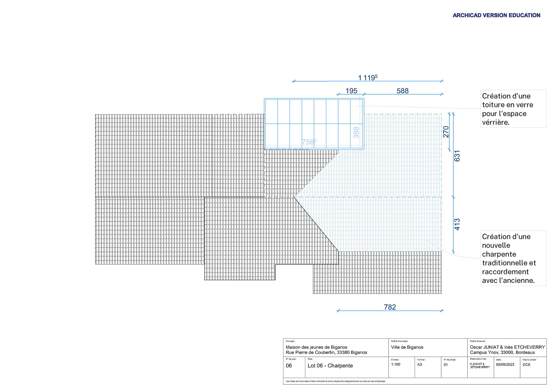 LOT 06 - Charpente