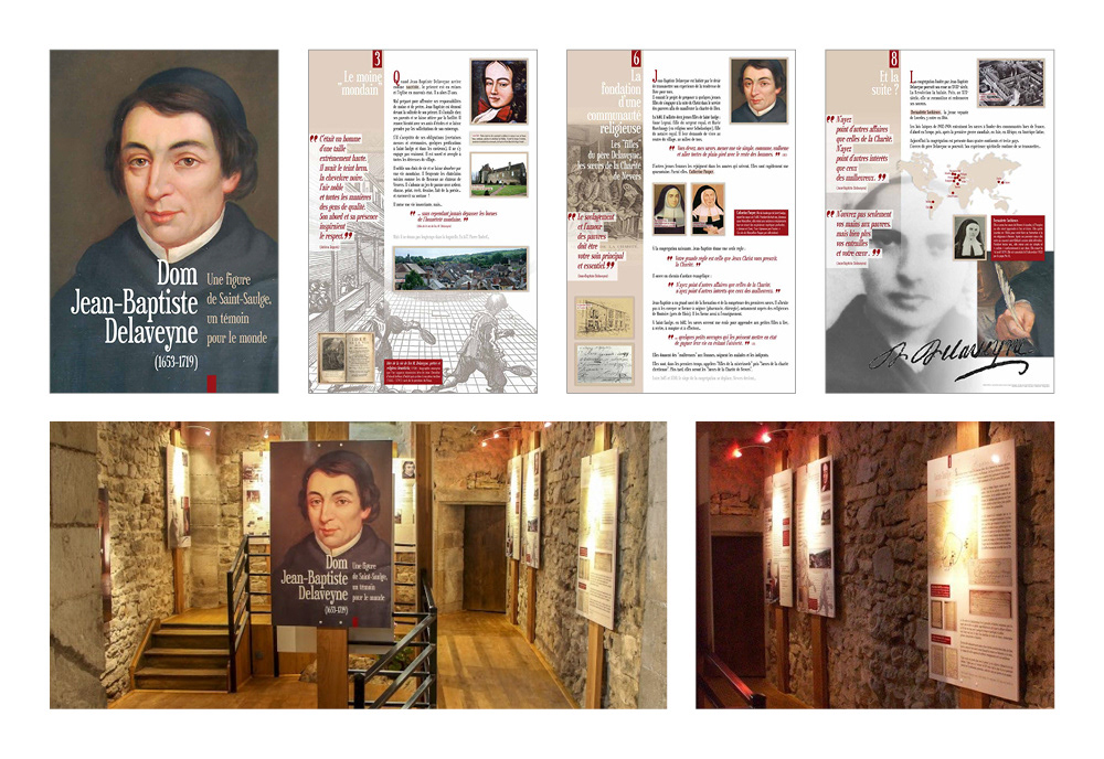 Paroisse de Saint-Saulge | exposition | maquette et scénographie