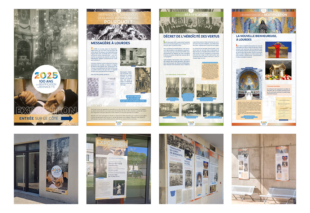 Sanctuaires de Lourdes et Nevers | exposition