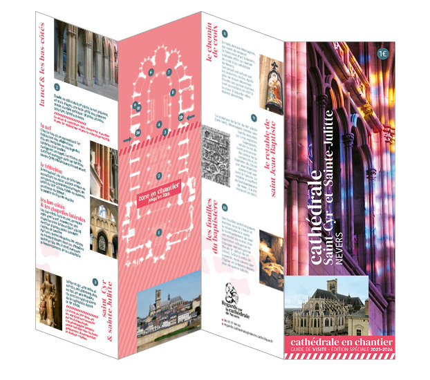 Association Regards sur la cathédrale de Nevers | dépliant
