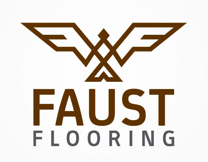 Hero image: Final Faust Flooring Logo Design conveying craftsmanship and timeless elegance for the brand.