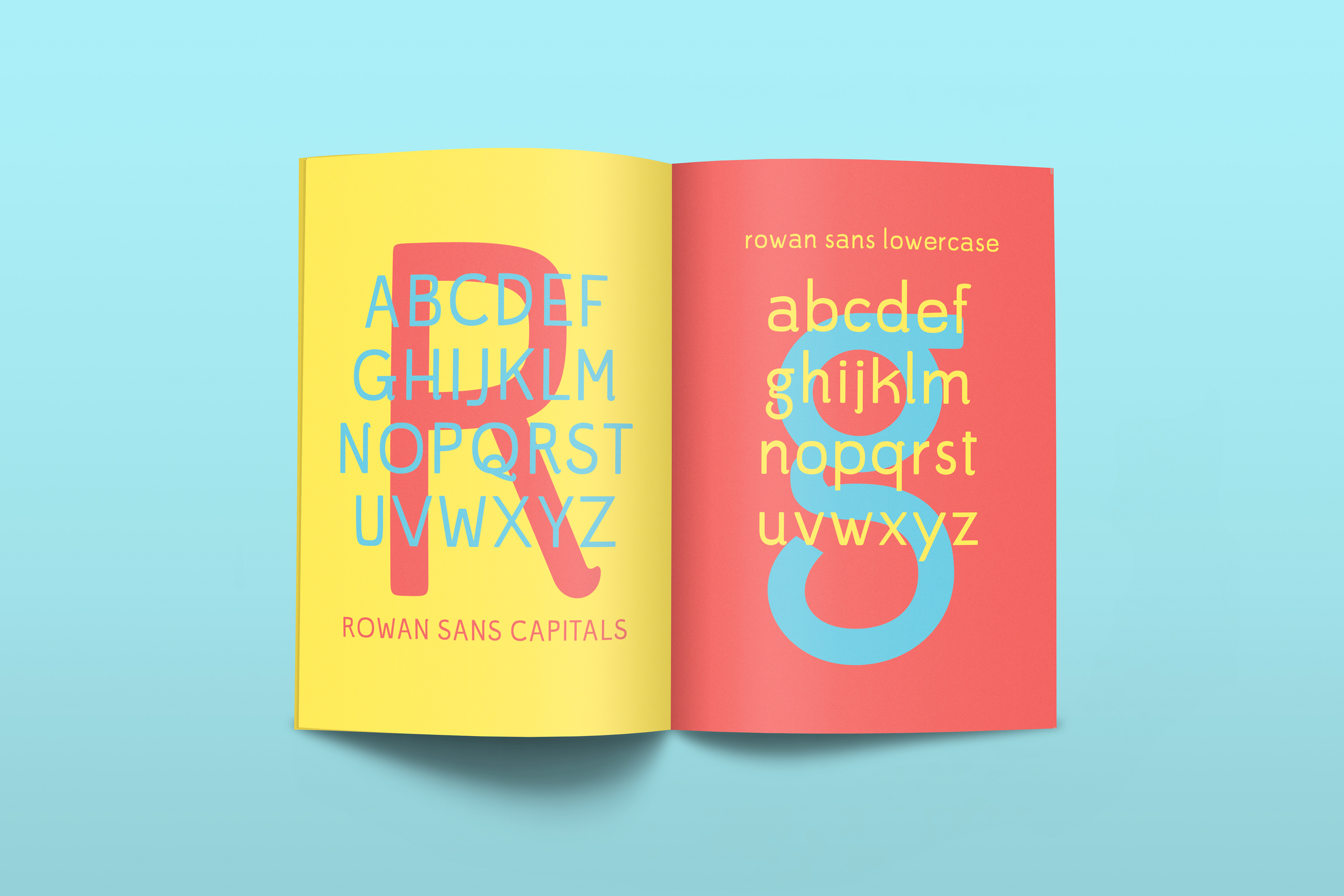 Rowan Specimen booklet