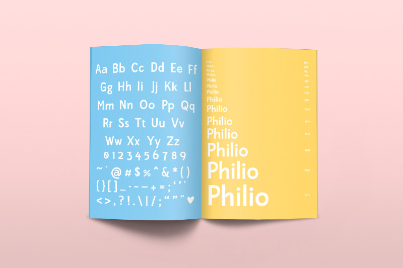 font specimen book