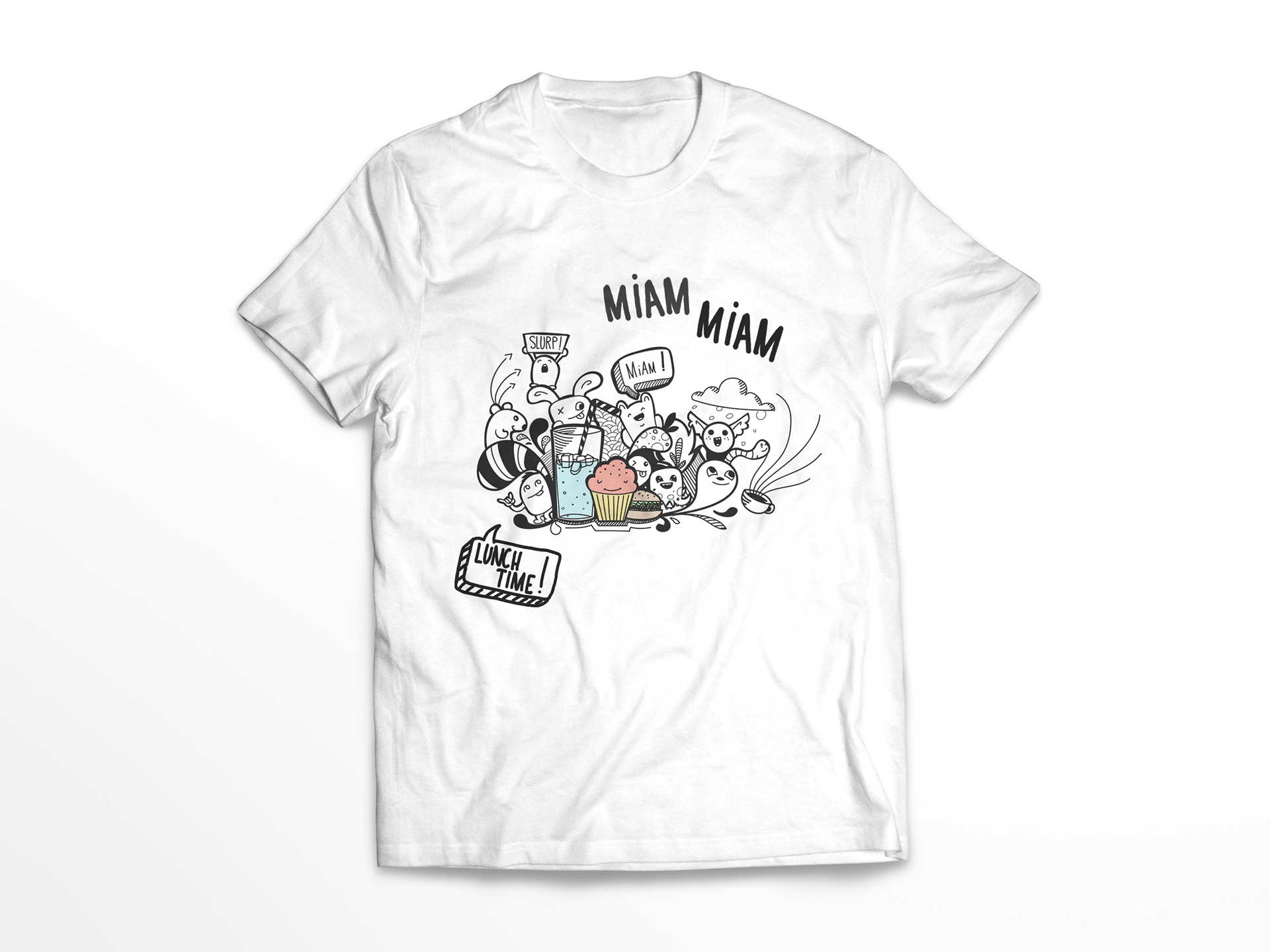 Illustration pour flocage sur tee-shirt