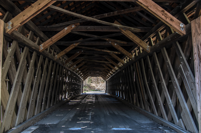 The Inside of a Covered Bridge