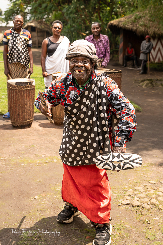Batwa (Pygmy) Man - Rwanda