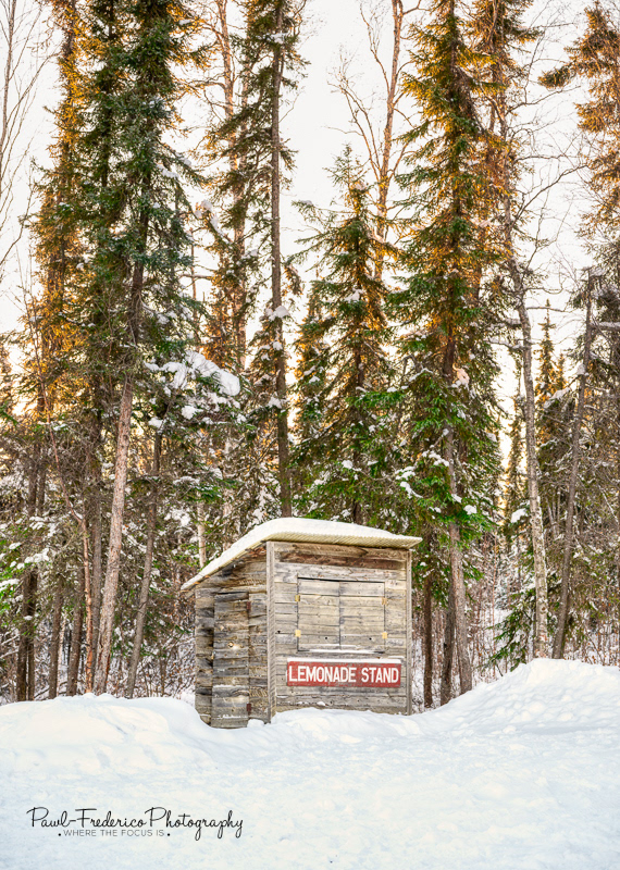 Lemonade Stand on an old Homestead