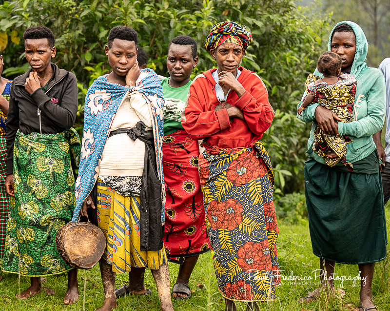 Batwa (Pygmy) Villagers