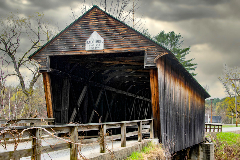 Bement Bridge, New Hampshire - 1854