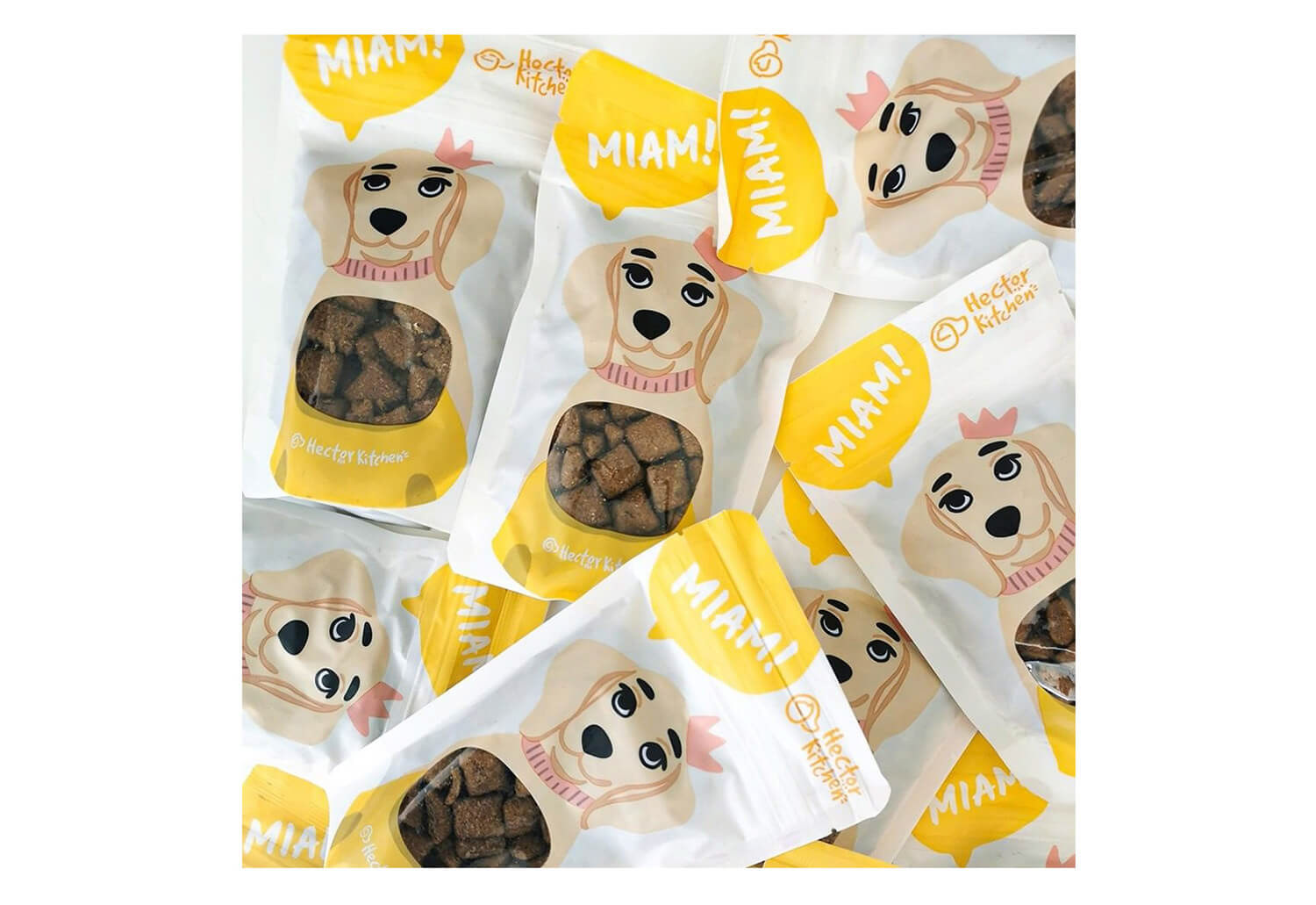 dog treats, illustrations and package design by Tatiana Vovchek