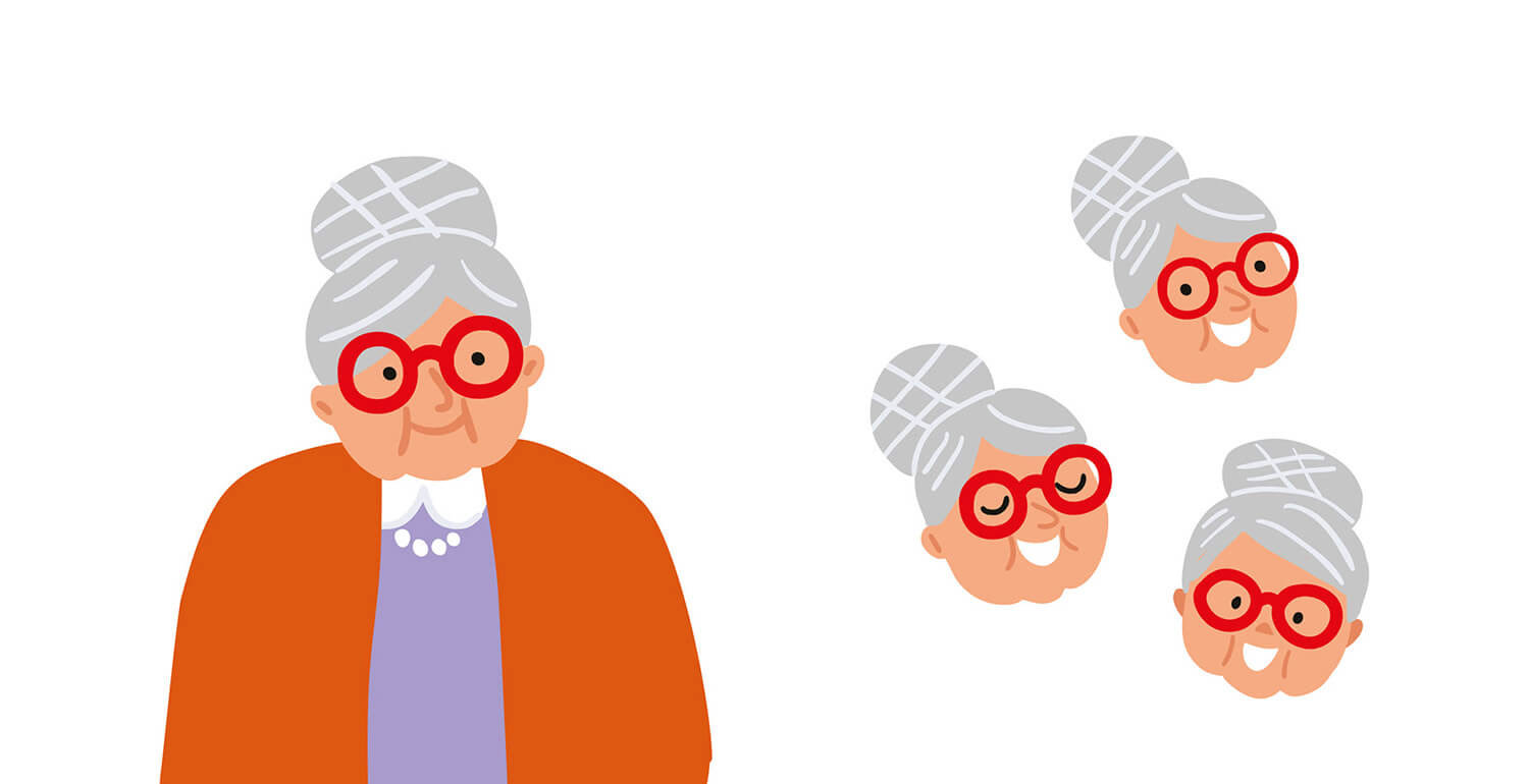 Frau Hilda, logo. character design and illustrations by Tatiana Vovchek