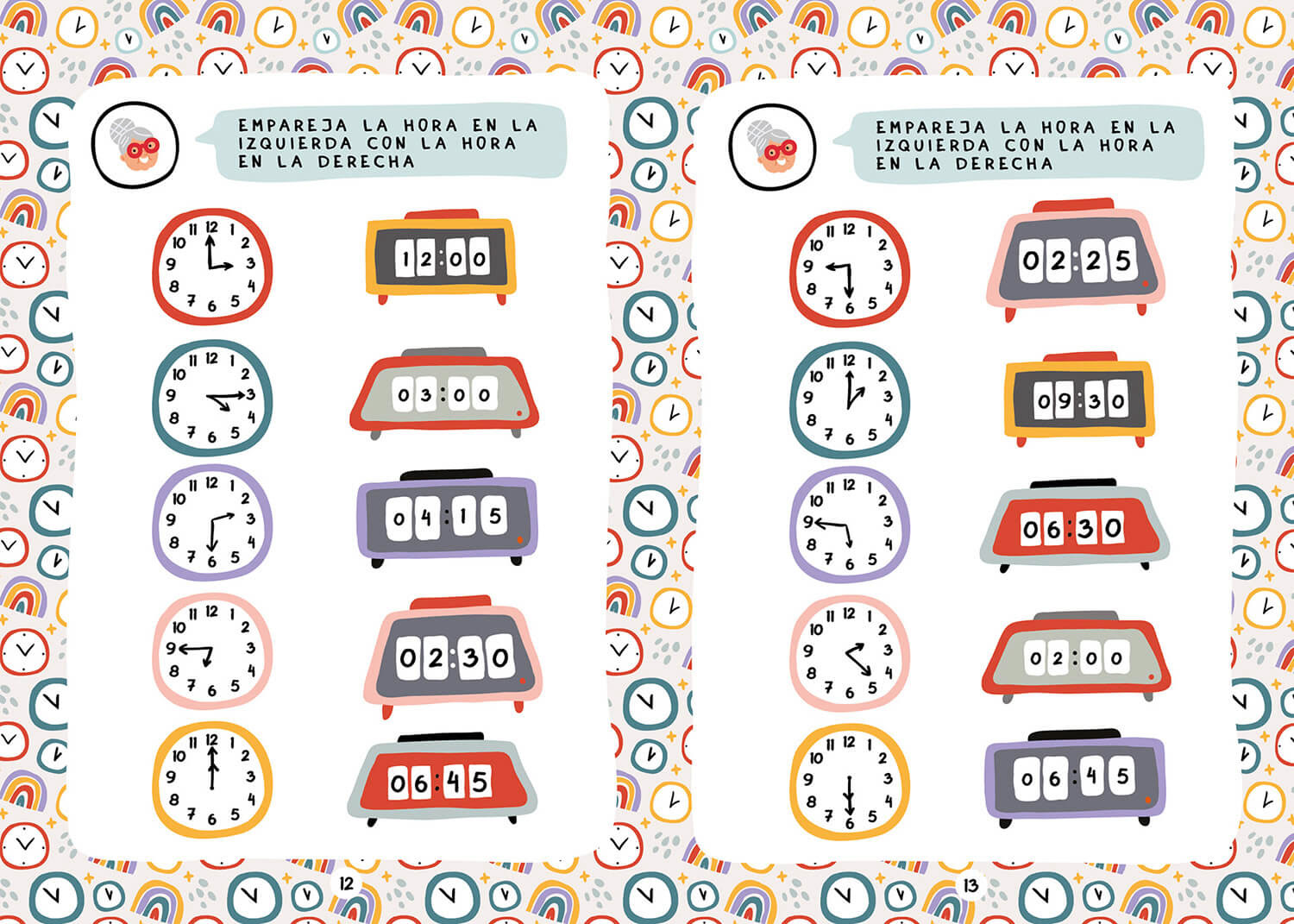 activity book for children to practice numbers, colors by Tatiana Vovchek