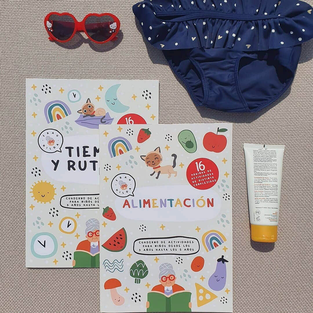 cover design of the children activity book by Tatiana Vovchek