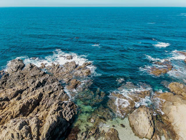 Rocky Shoreline &amp; Ocean View