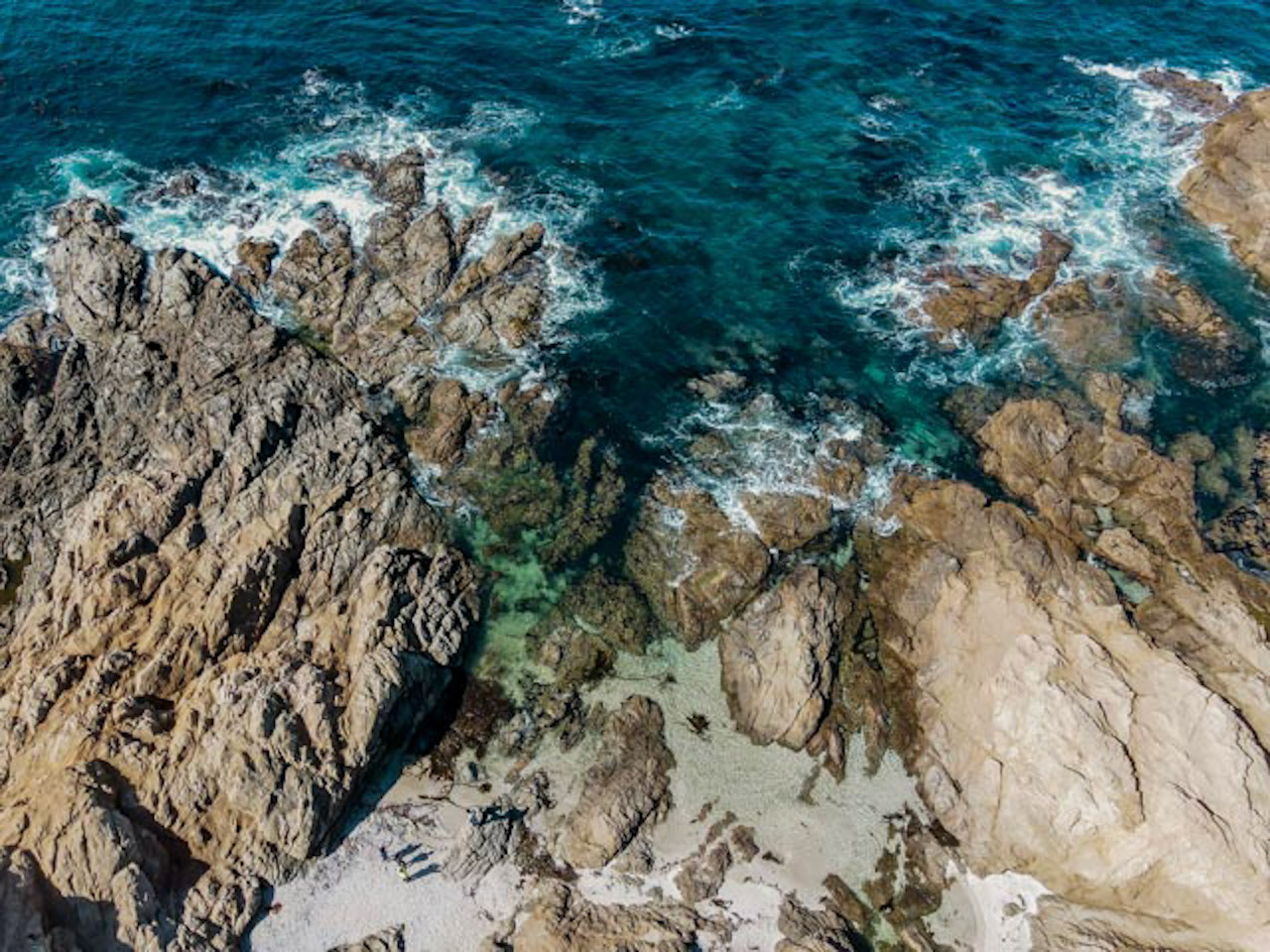 Rocky Coastline with Sandy Beach 2