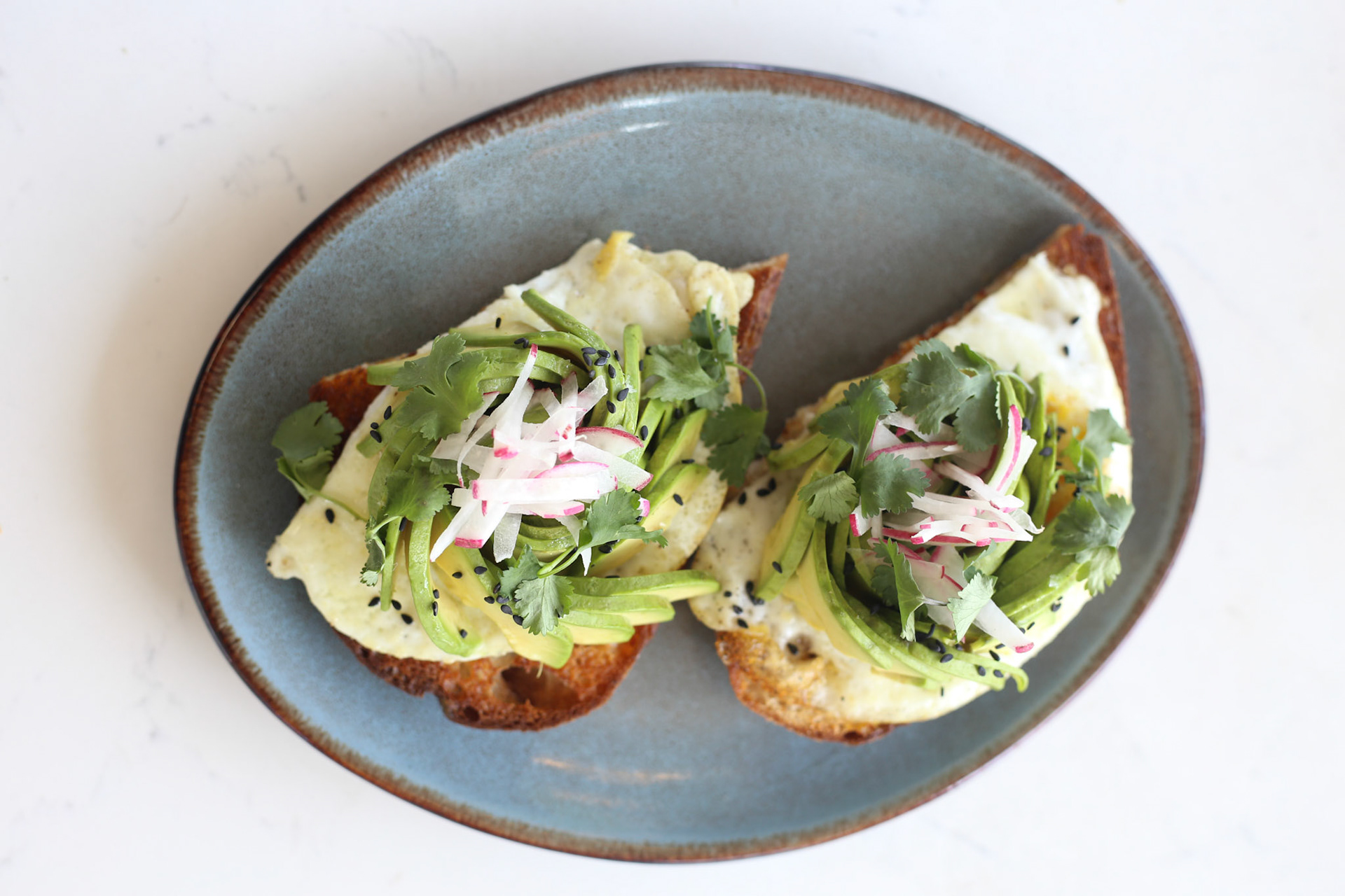 Avocado Toast with Herbs