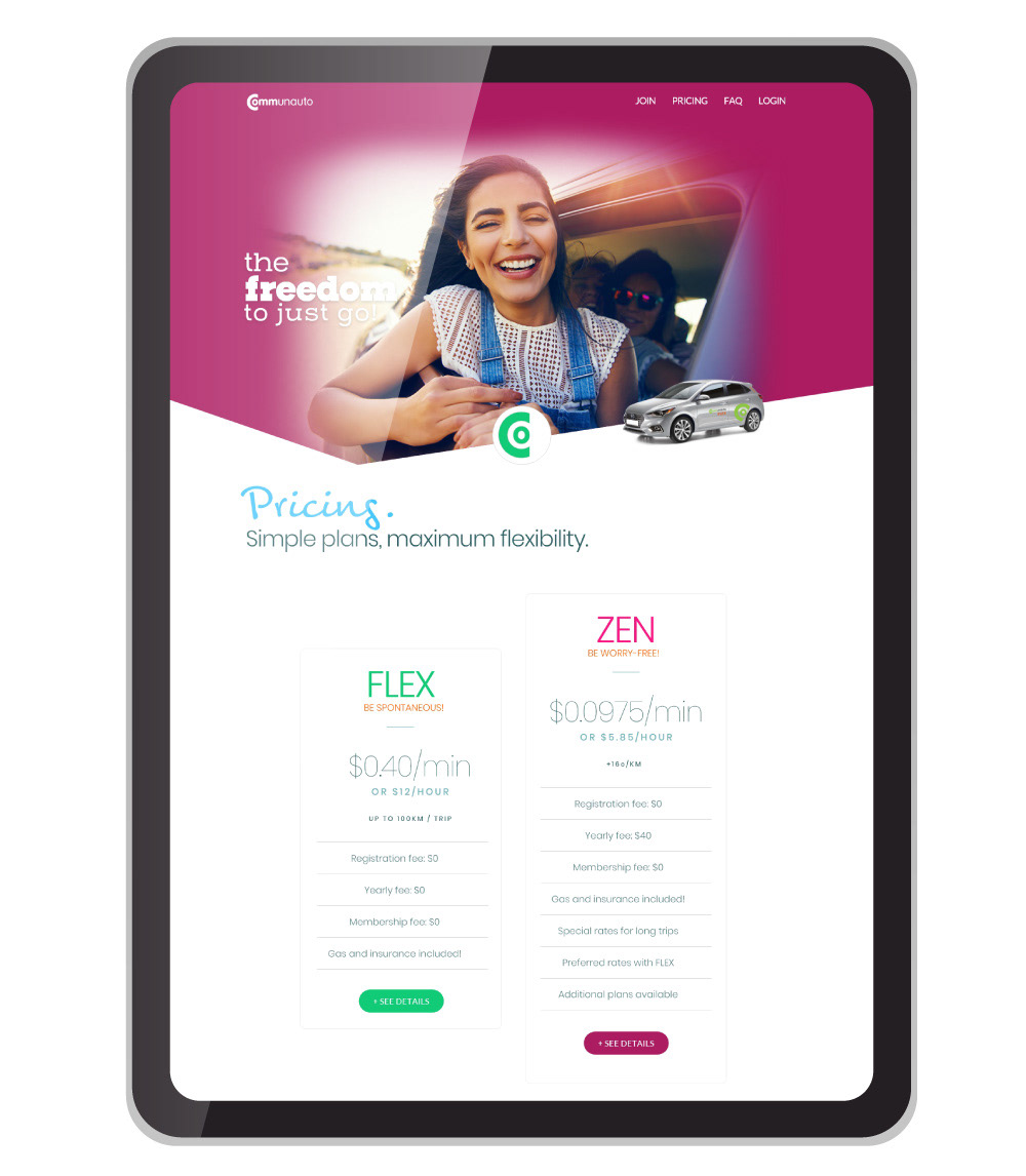 Simplified pricing levels
