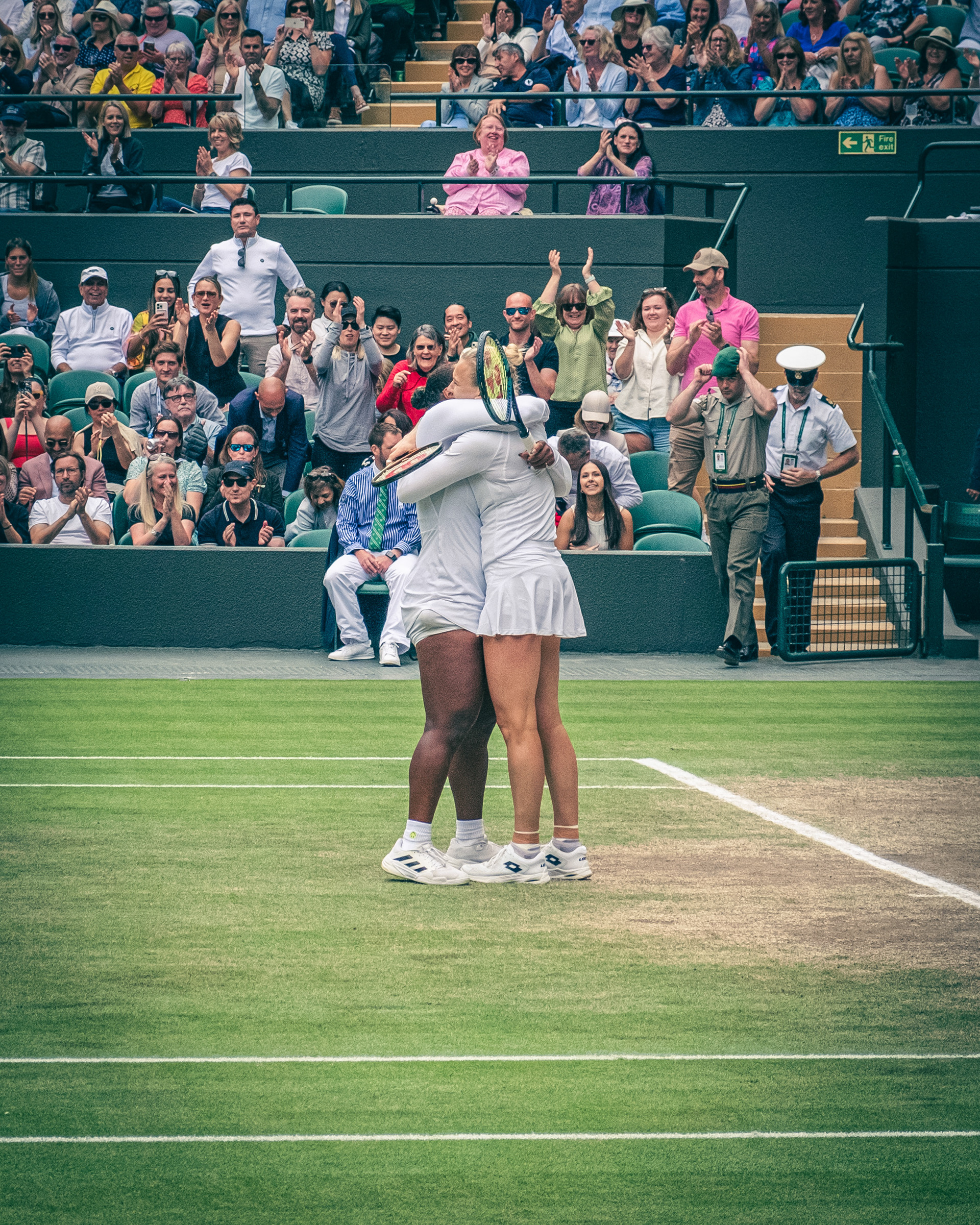 Katerina Siniakova and Taylor Townsend