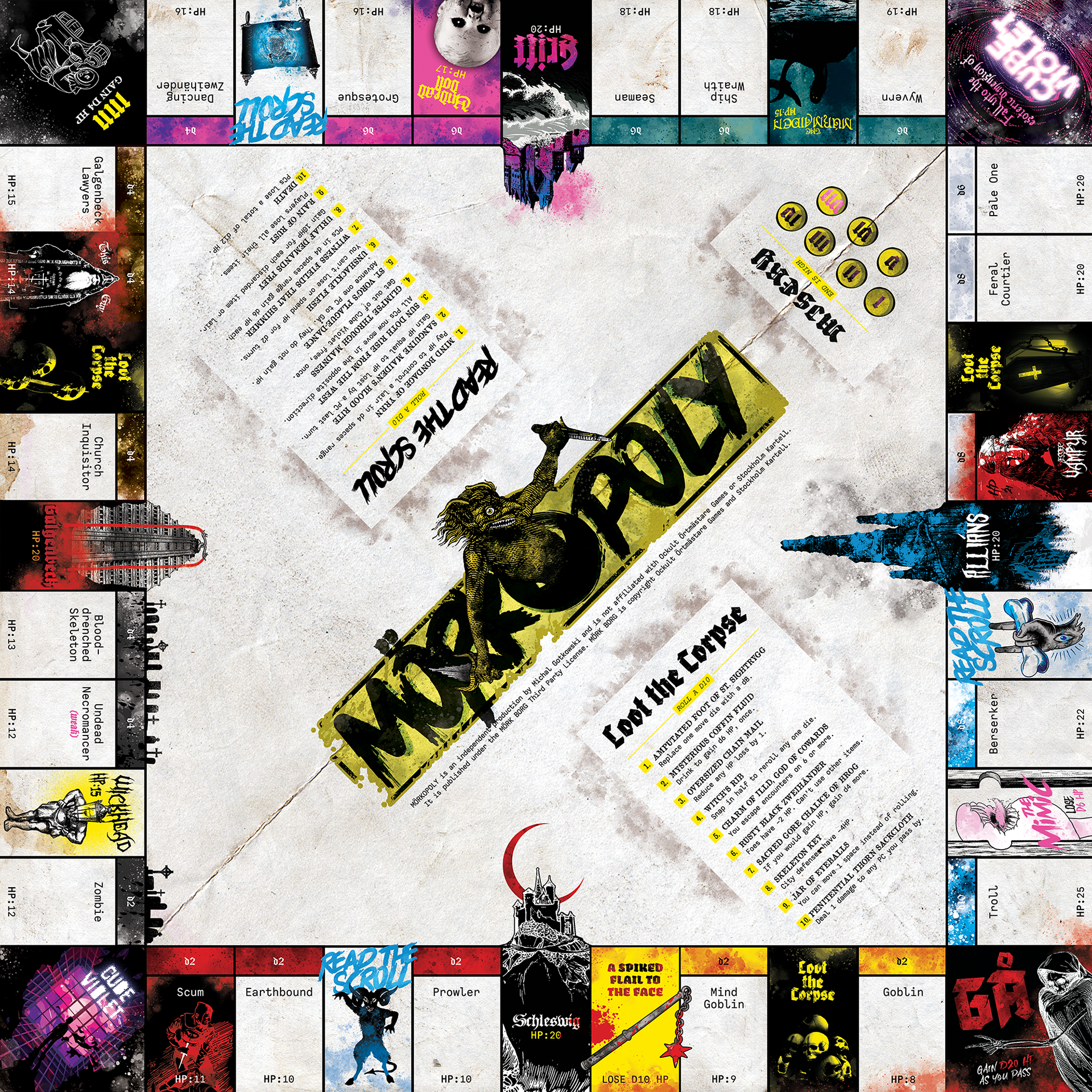 Mörkopoly Board