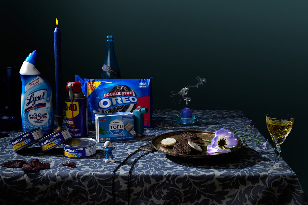 Modern Vanitas Blue