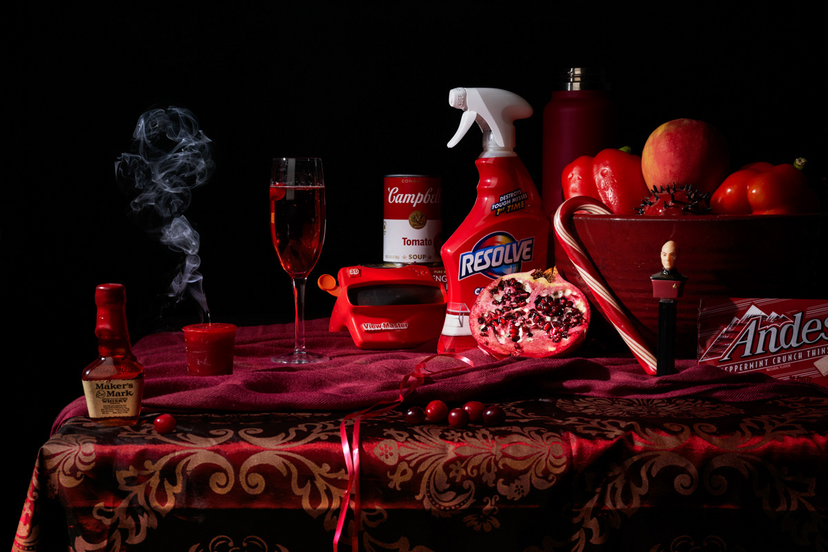 Modern Vanitas Red