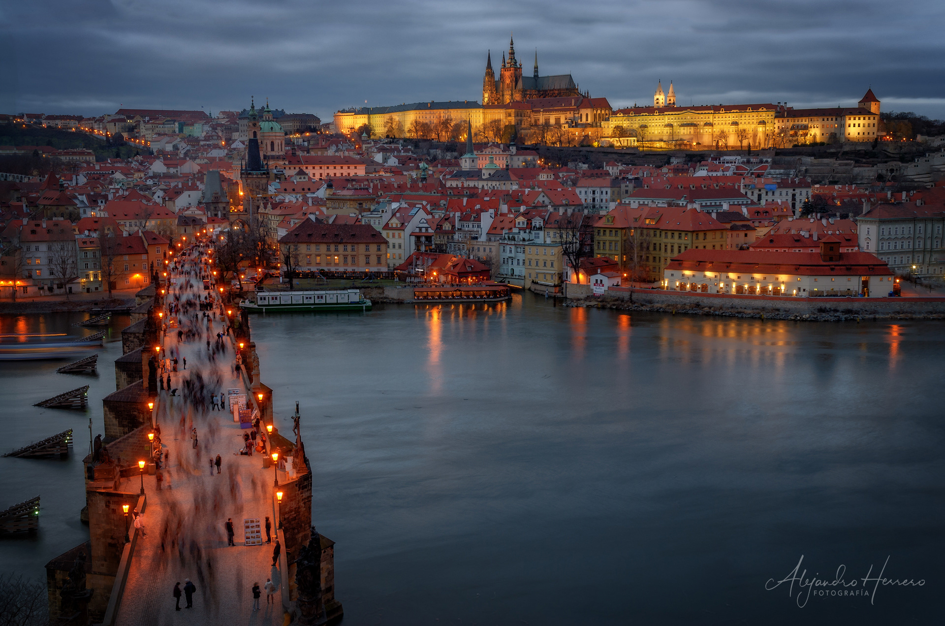 Praga. Puente de Carlos