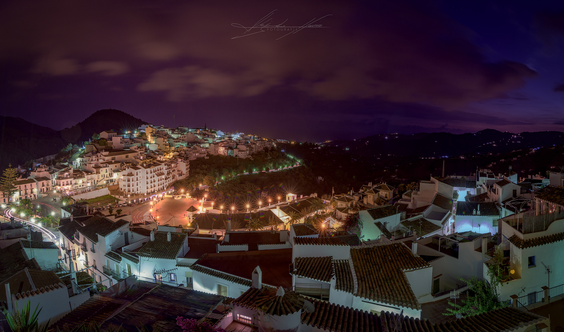 Panorámica desde el mirador del Peñón
