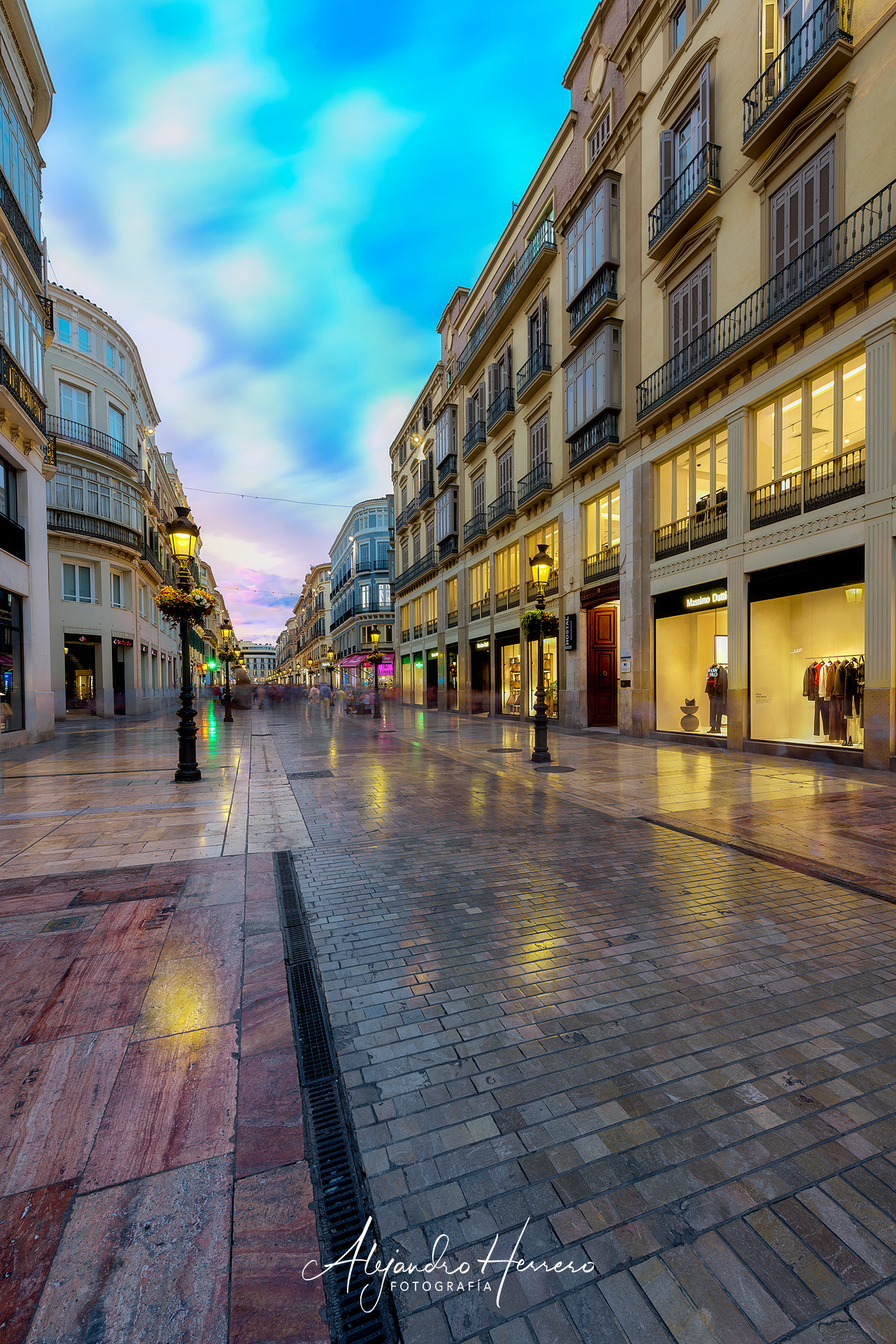 Málaga. Calle Larios