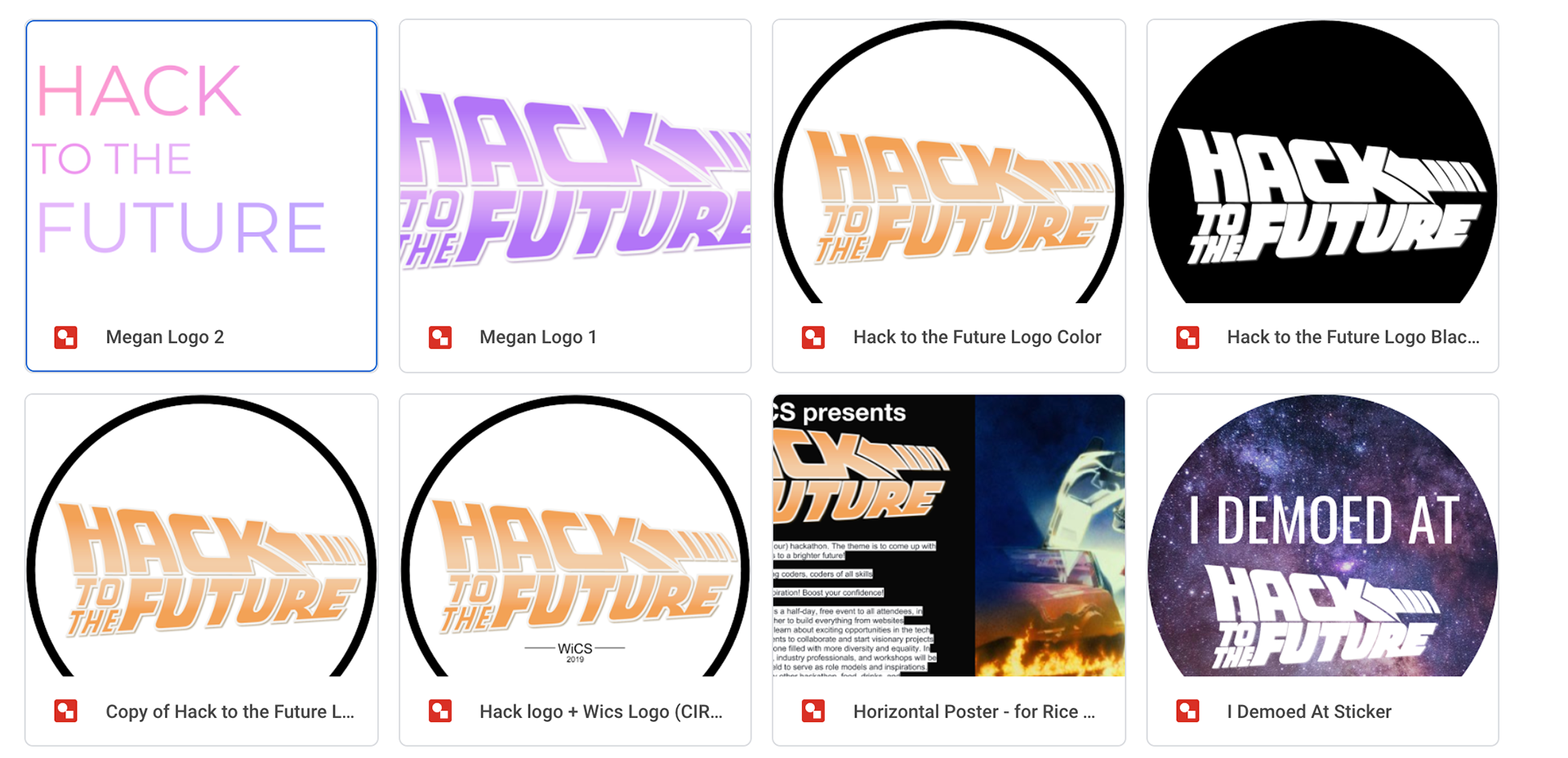 Iterations of Stickers