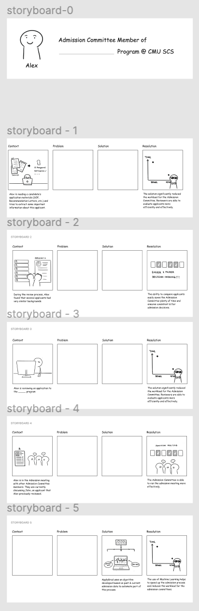 Final Storyboards