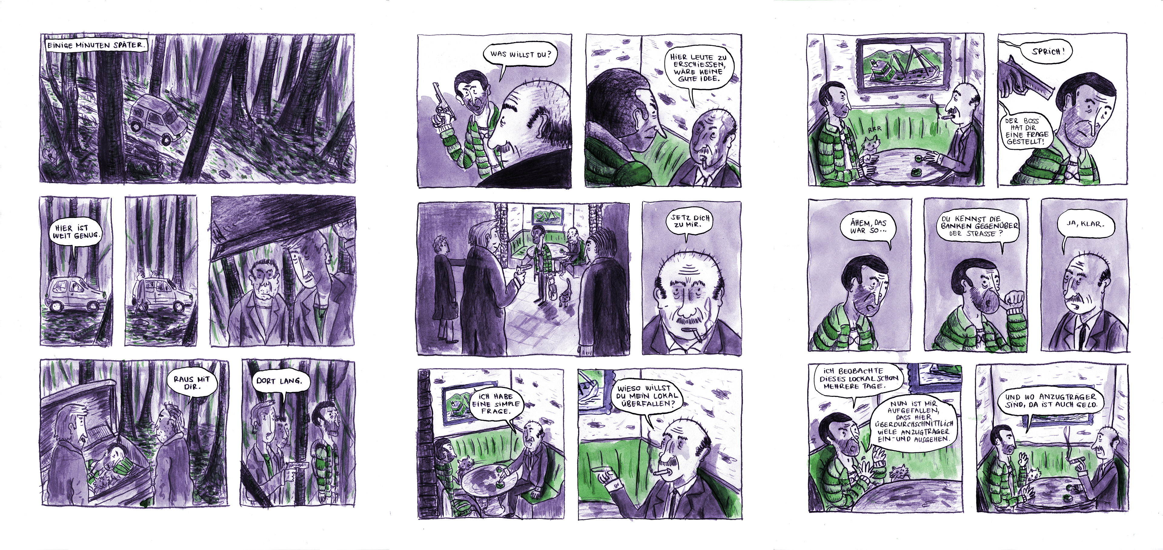 Kosmos Vertikal unendlich comic 2