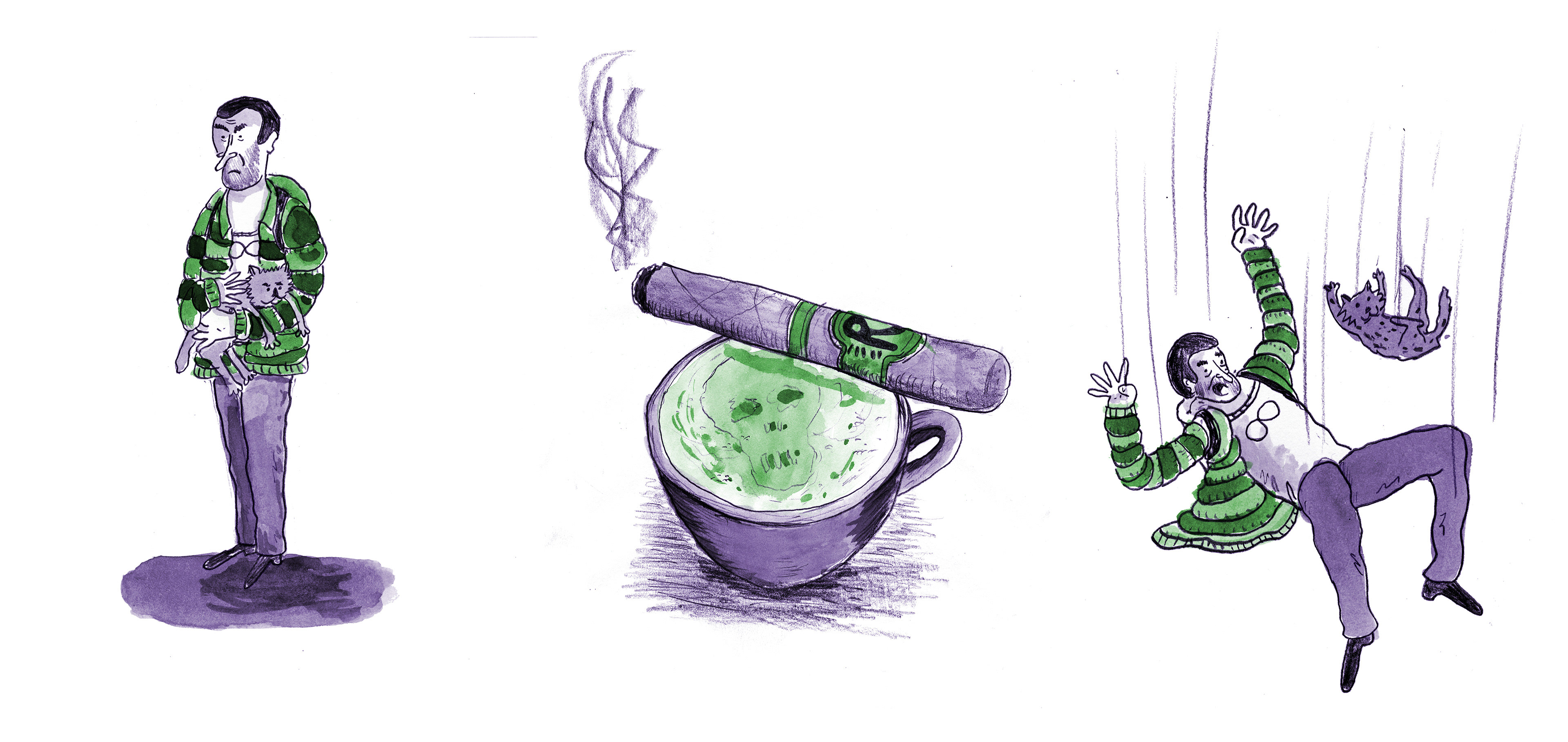 Kosmos Vertikal unendlich comic charakter