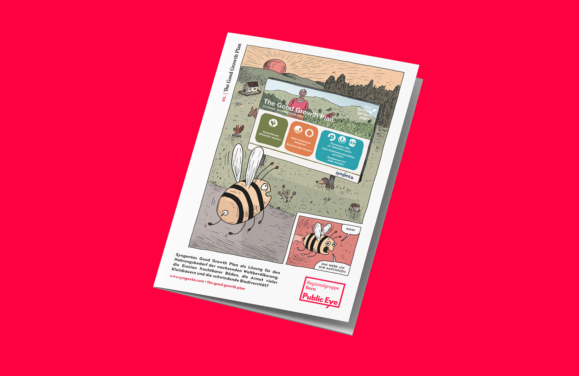 PublicEye Comic Leporello Cover
