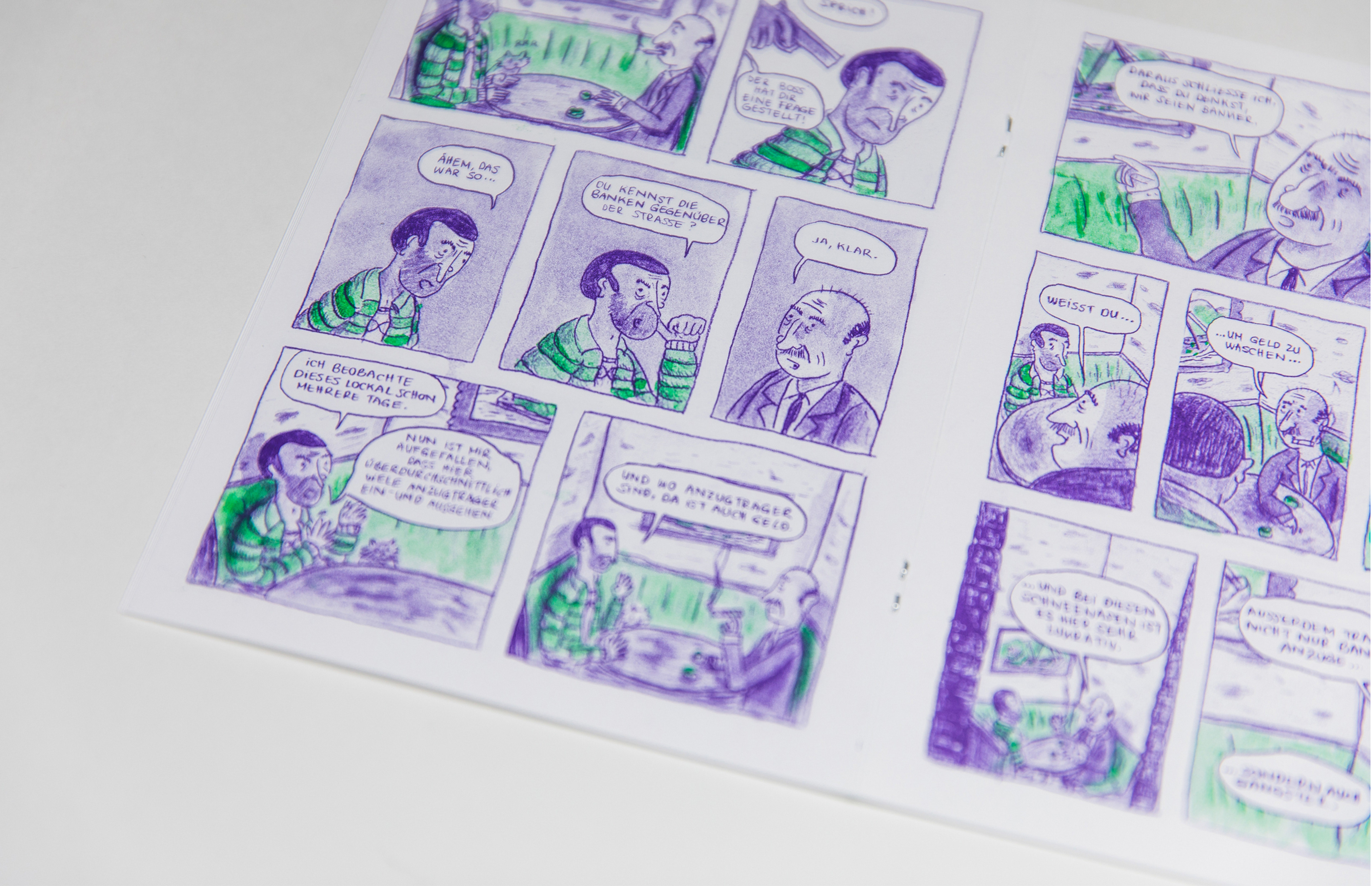 Kosmos Vertikal unendlich comic detail