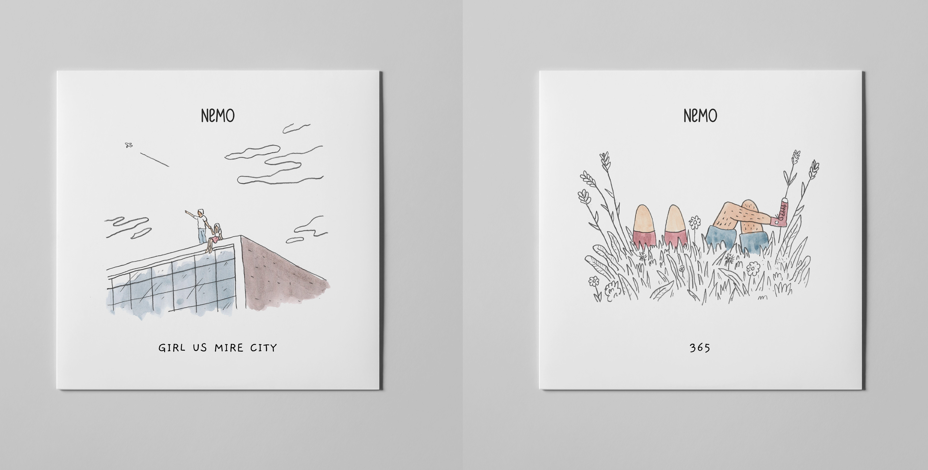 Single Cover Nemo Musik illustration