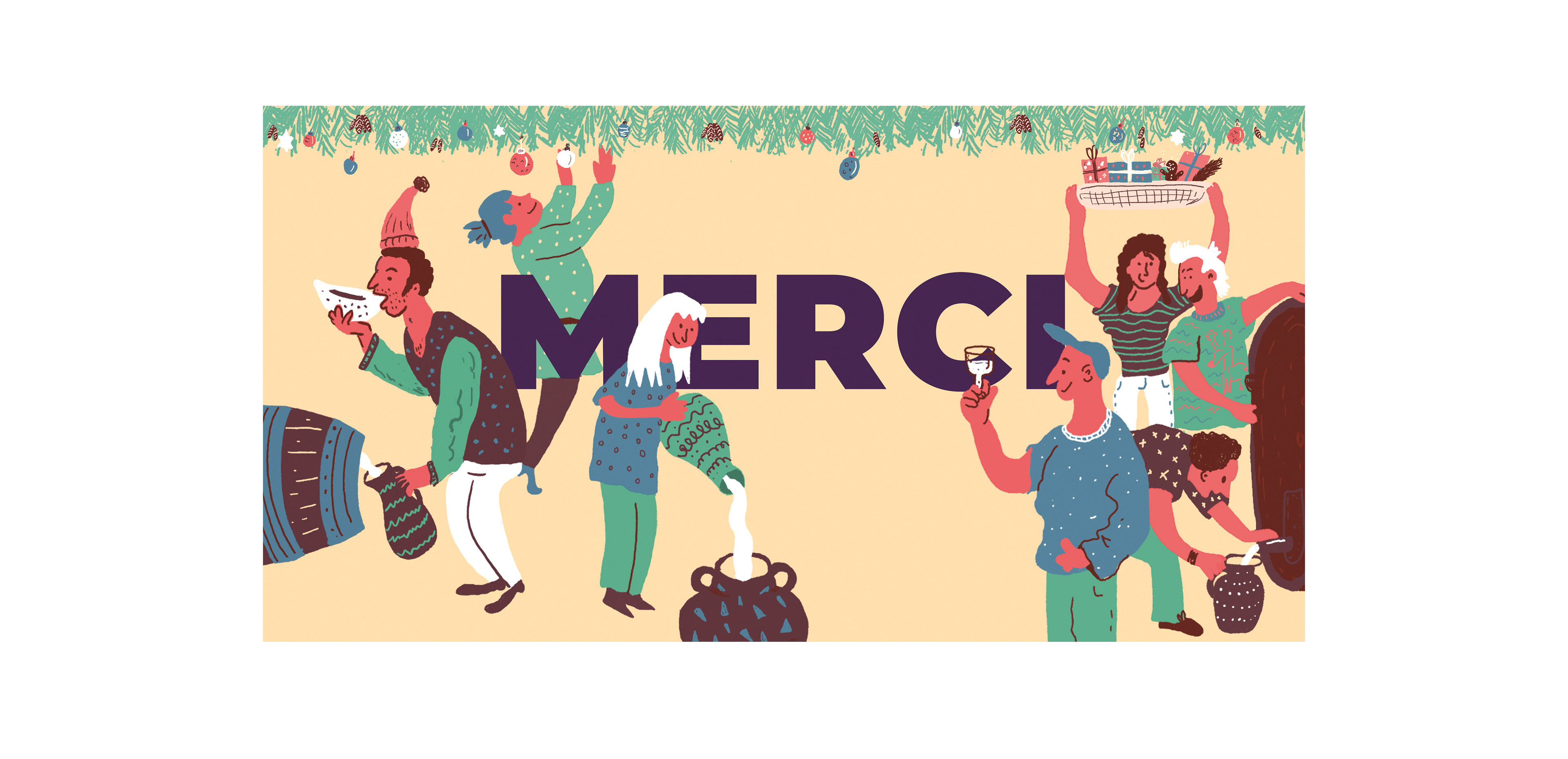 Weihnachts Karte illustration hyperraum fest