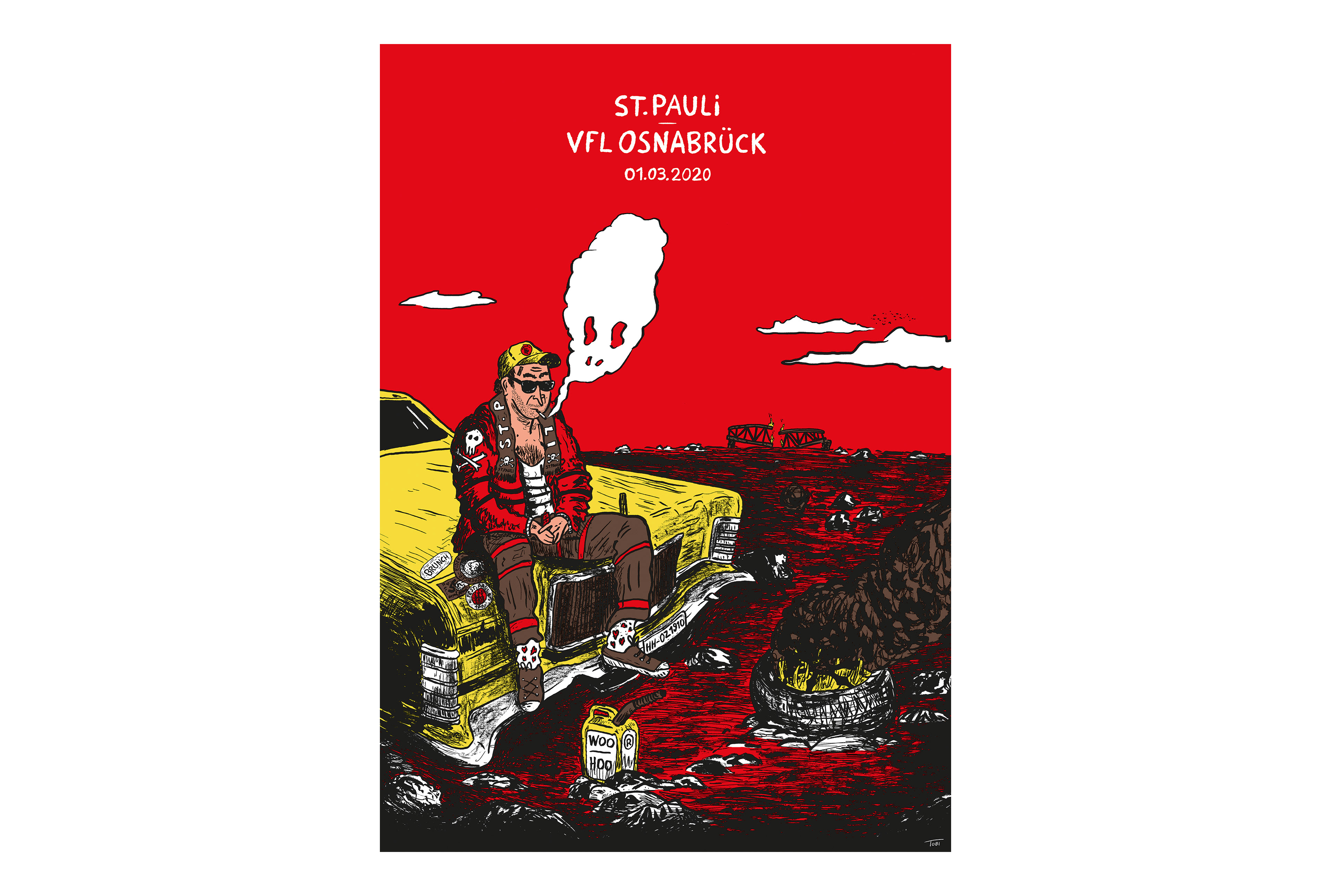 St.Pauli Matchplakat