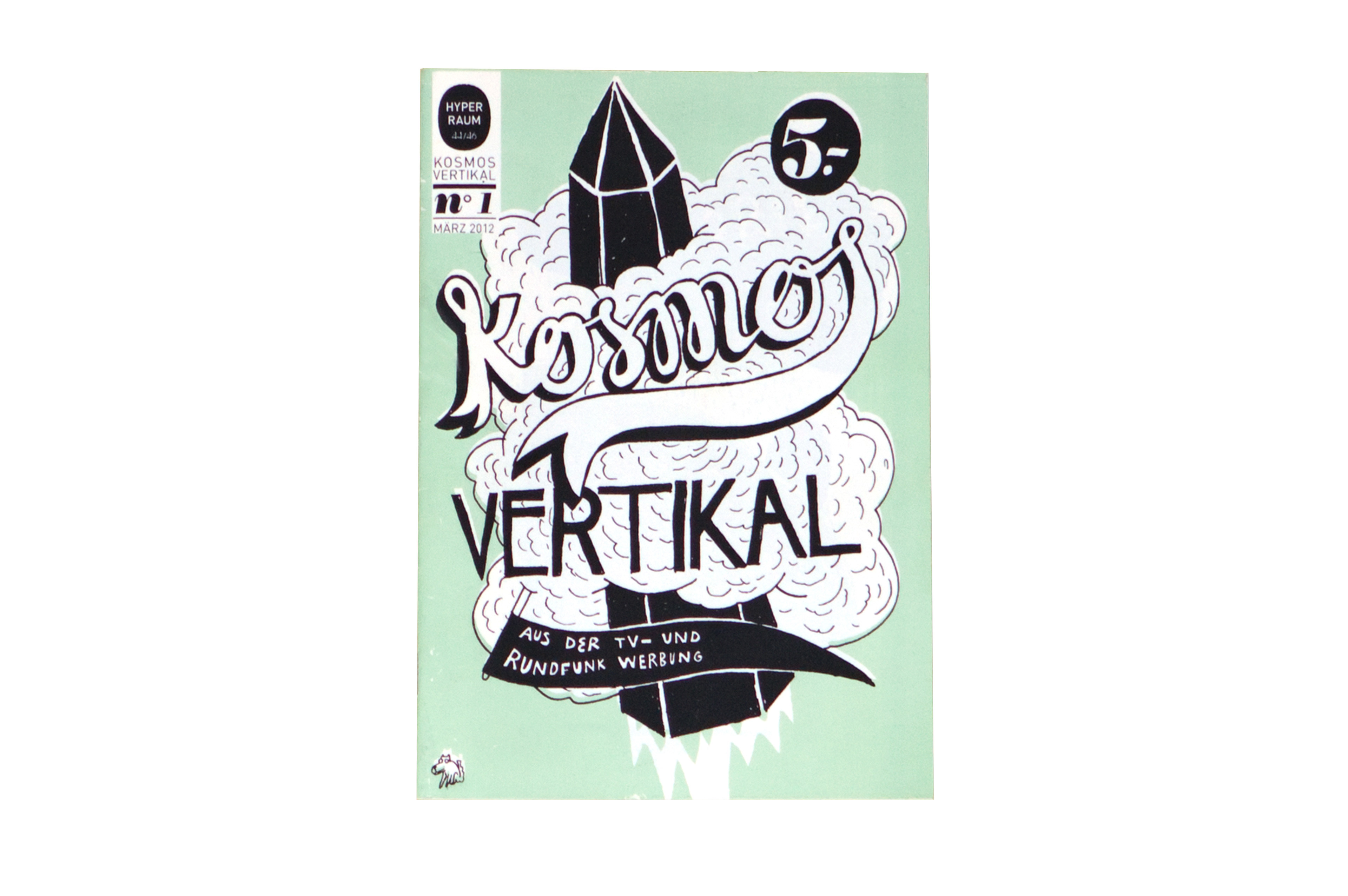 Kosmos Vertikal Kosmos comic siebdruck fanzine