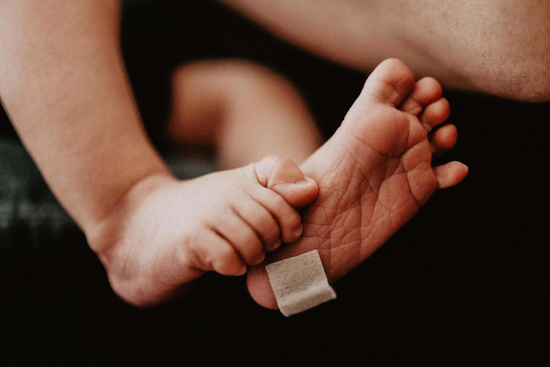 Fresh48 – přirozené focení prvních hodin po narození v Plzni a okolí. Detaily, klid a první doteky bez stylizace.