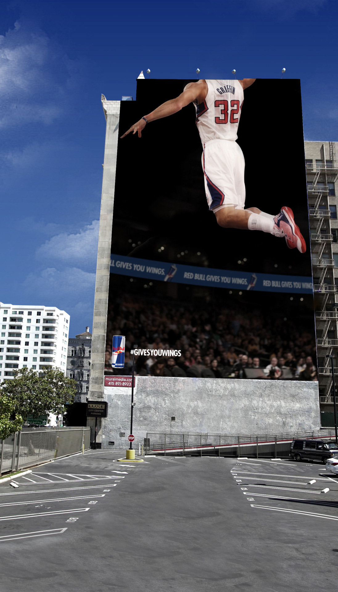 Blake Griffin has wings billboard