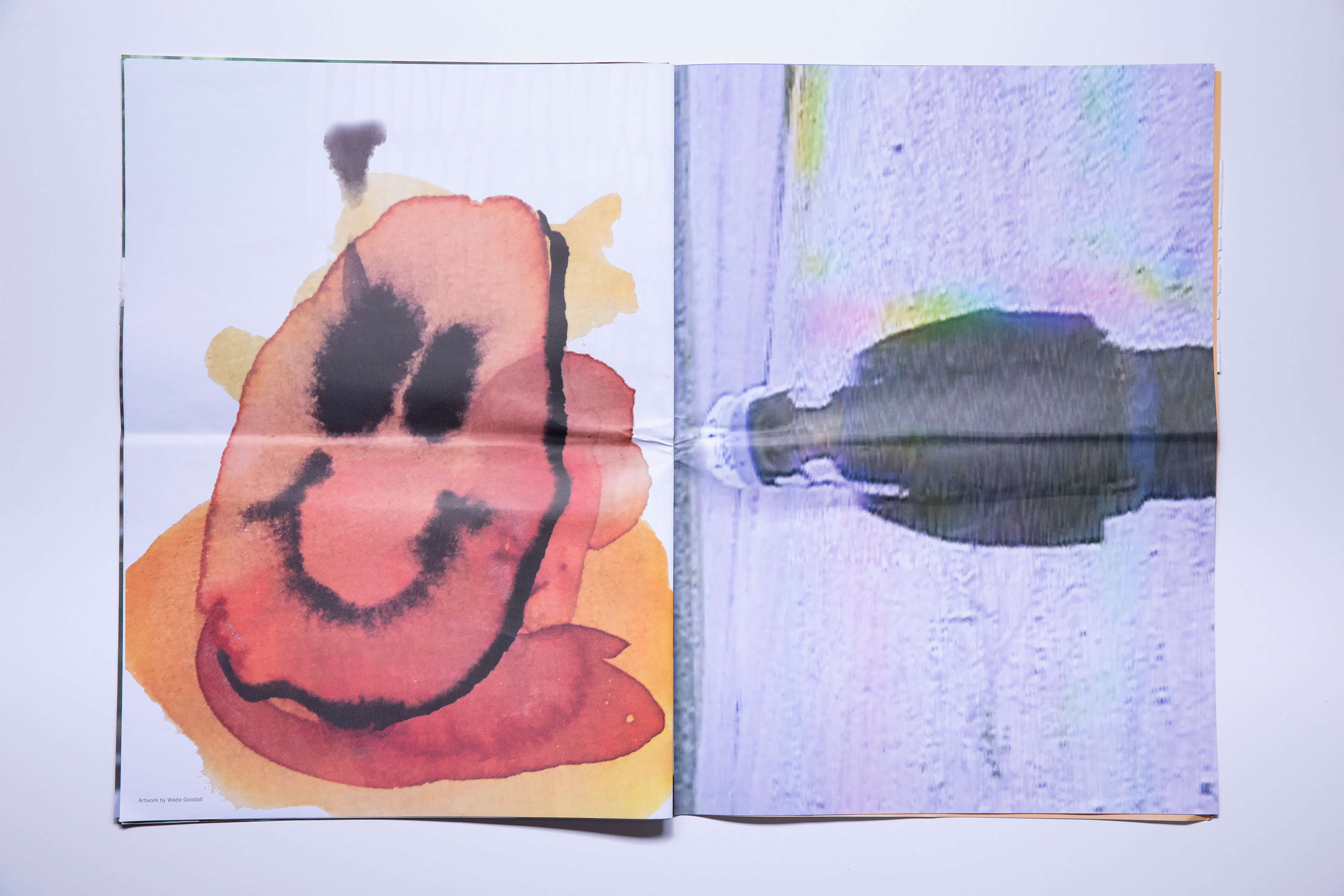 Spread from Vans surf zine