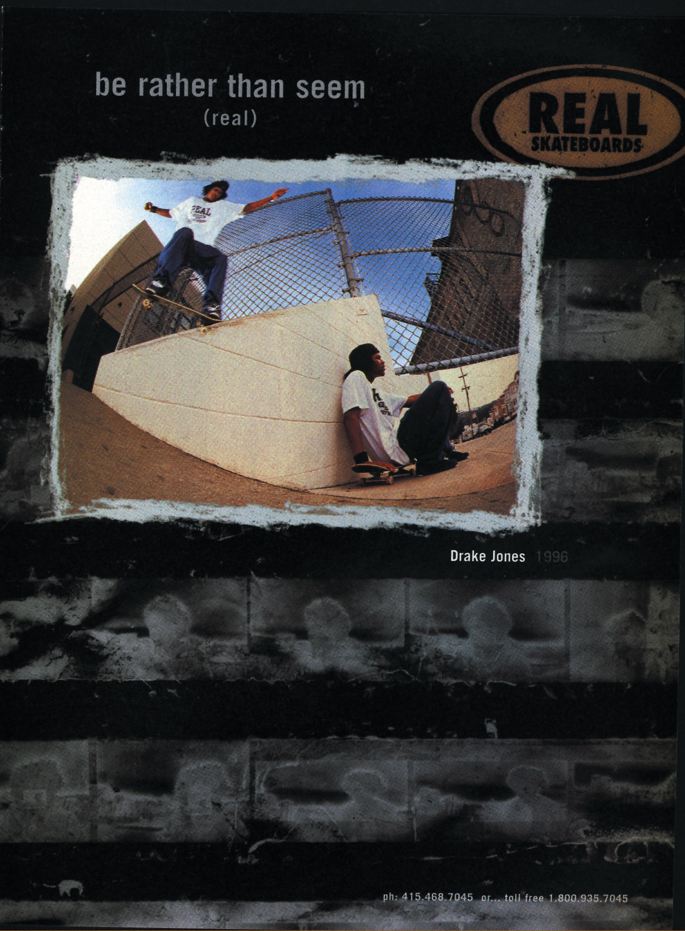 Real Skateboards Drake Jones