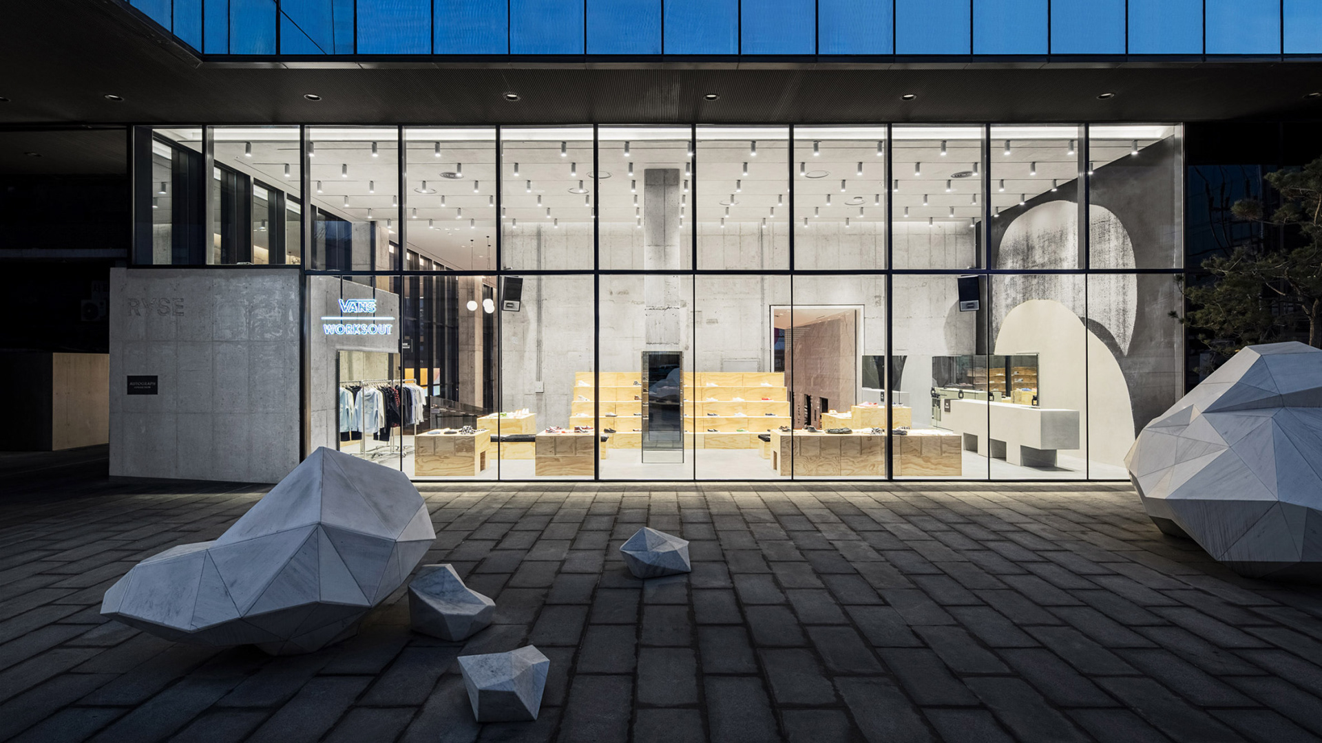 Partner store with Worksout, a high end Korean streetwear shop