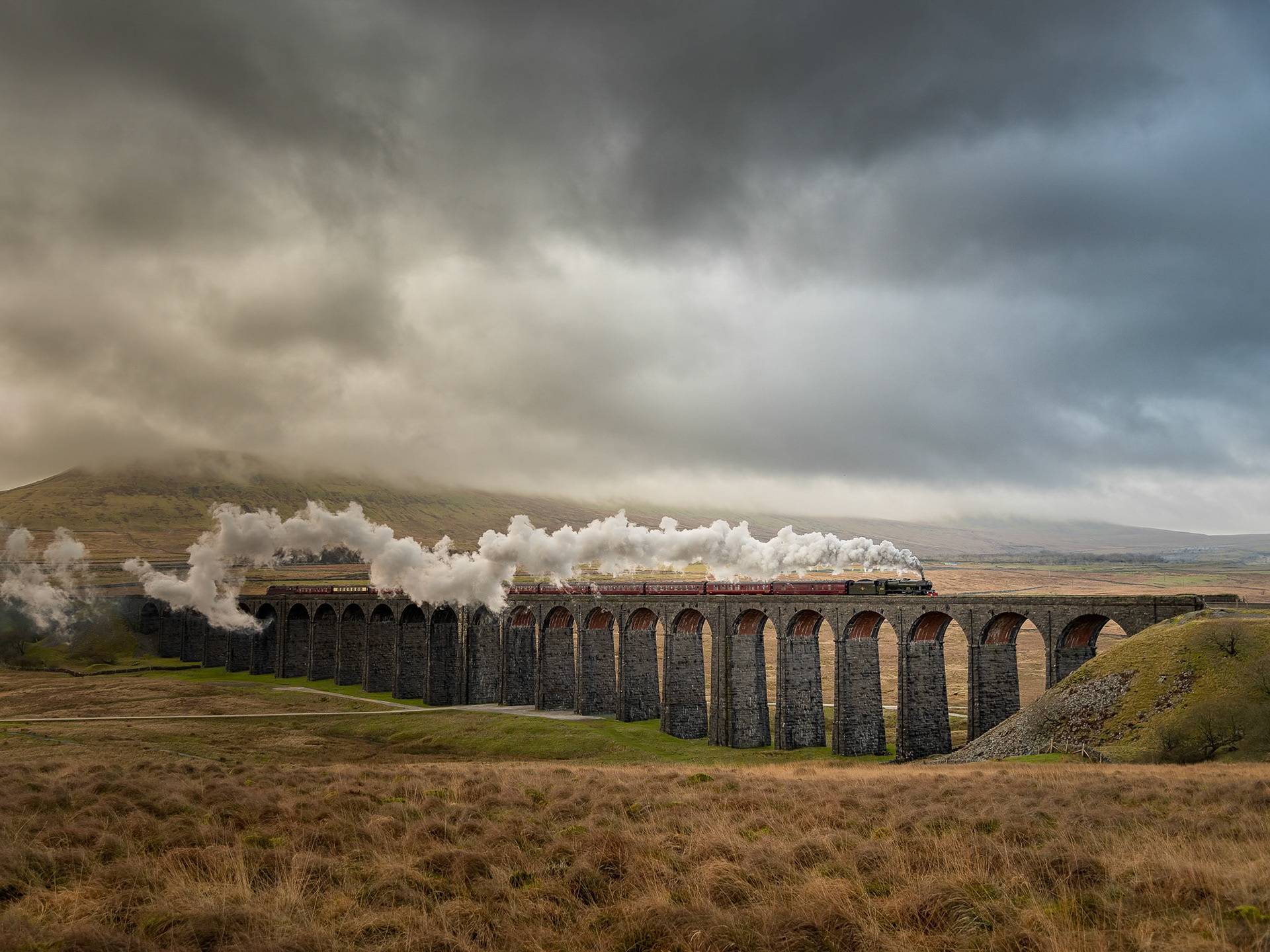 Sierra Leone Steaming Over Ribblehead