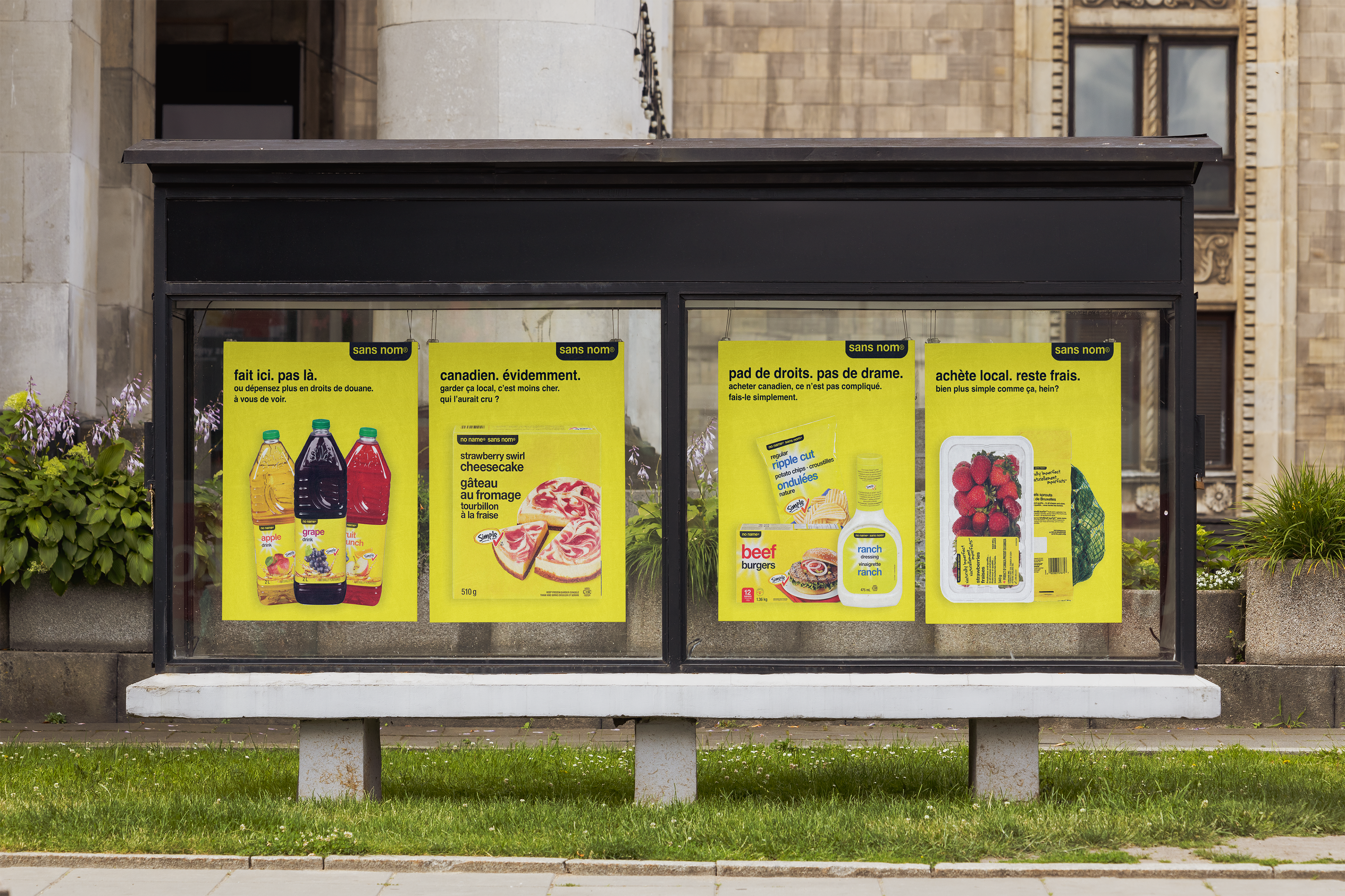 Transit OOH Posters Mockup | Français