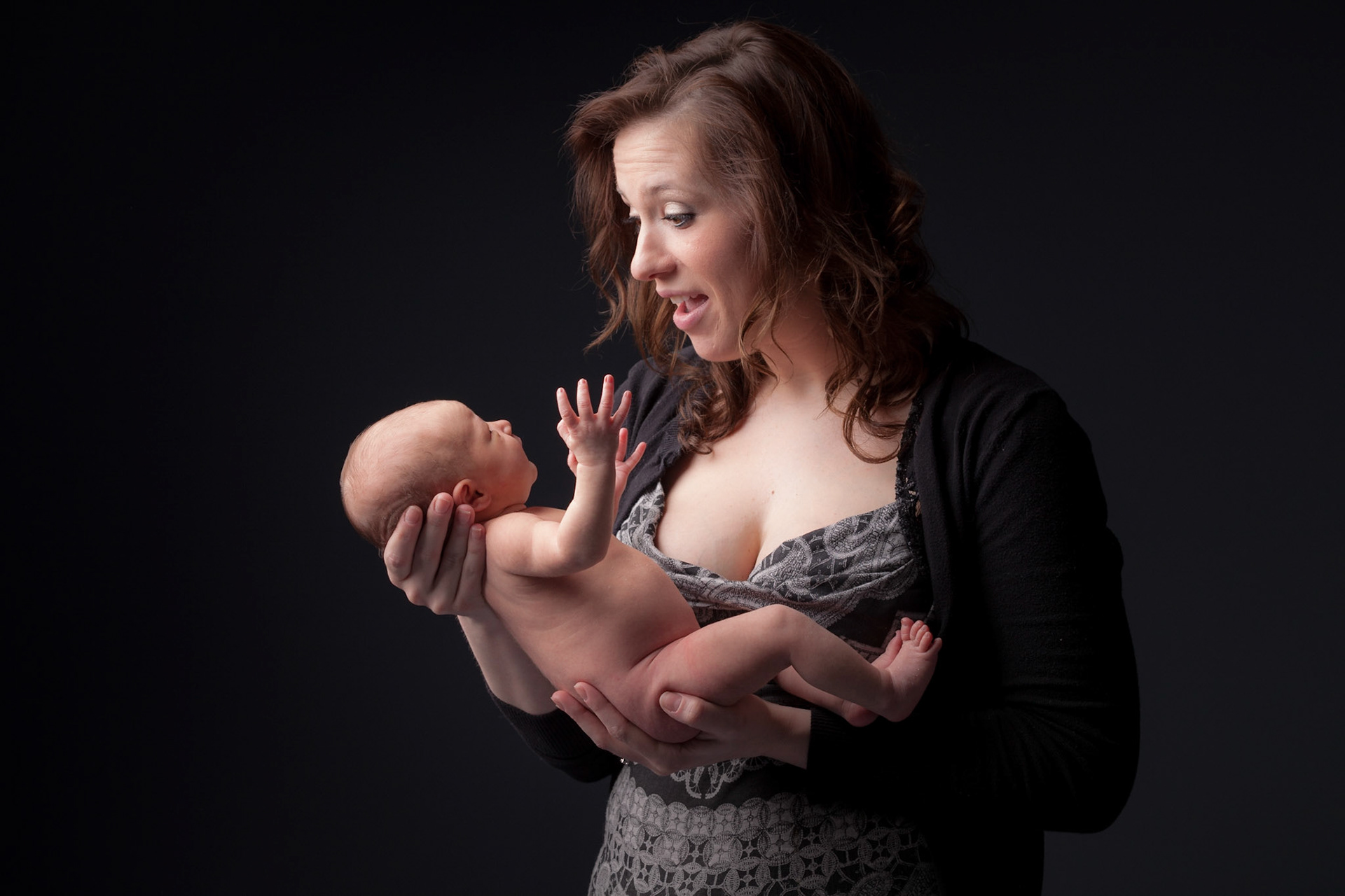 Botticelli Baby In A New Mother's Arms