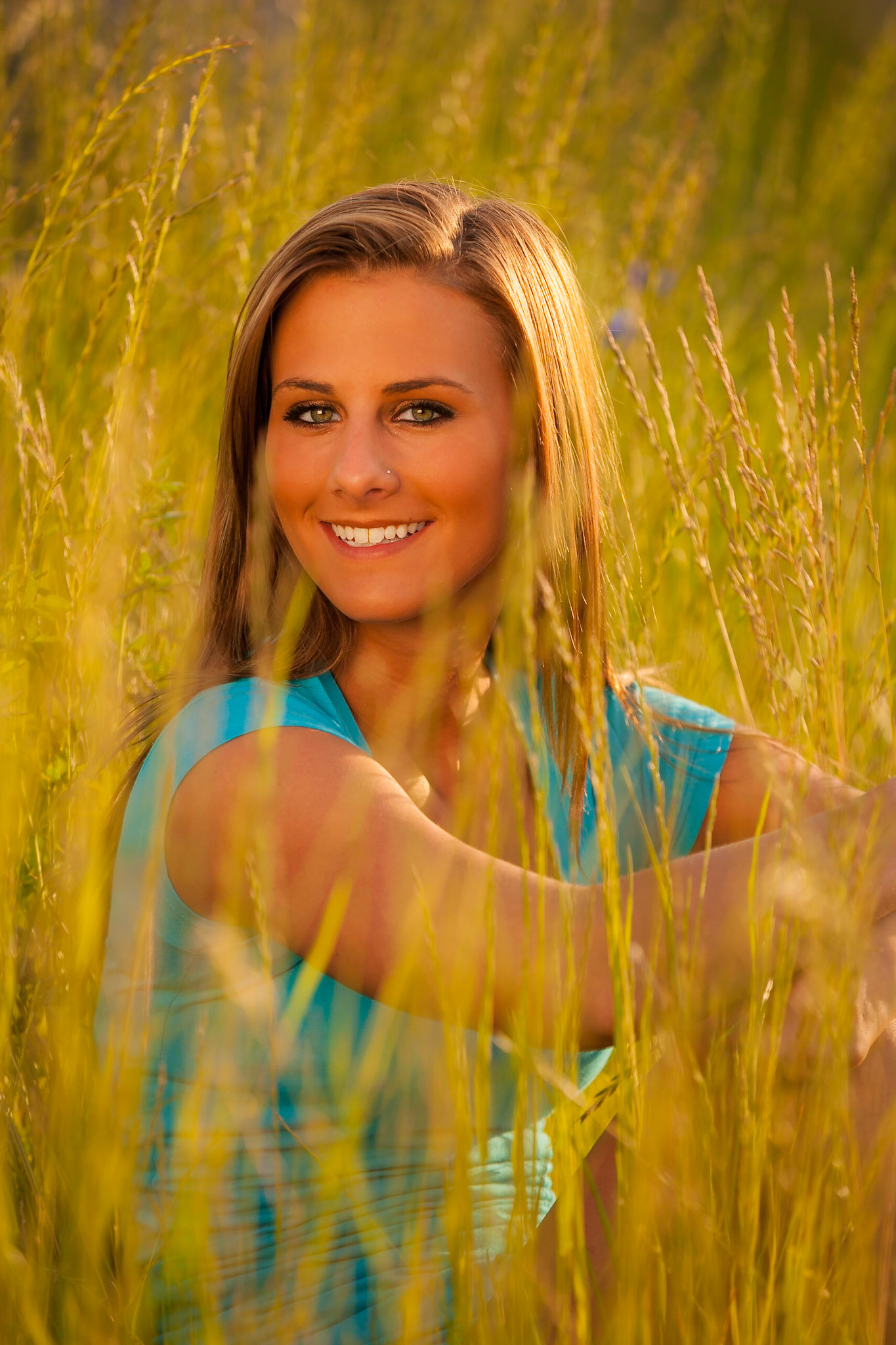 Golden Glow Senior Photo
