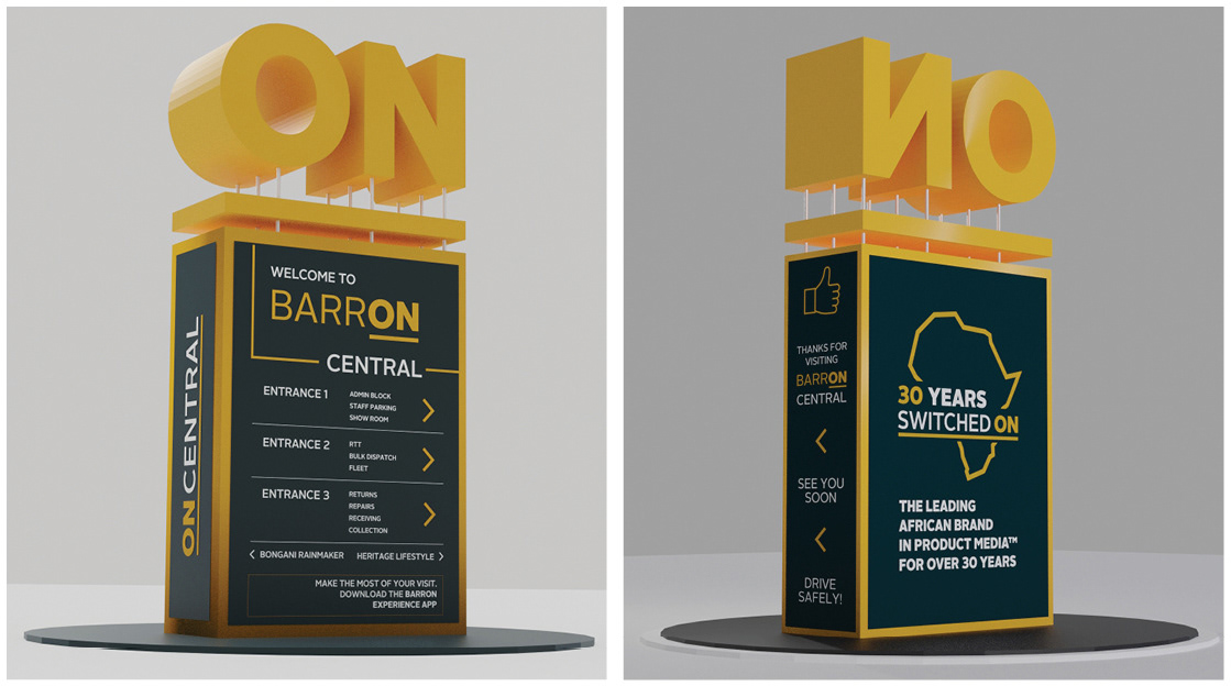 Concept Way-finder for Barron Central 