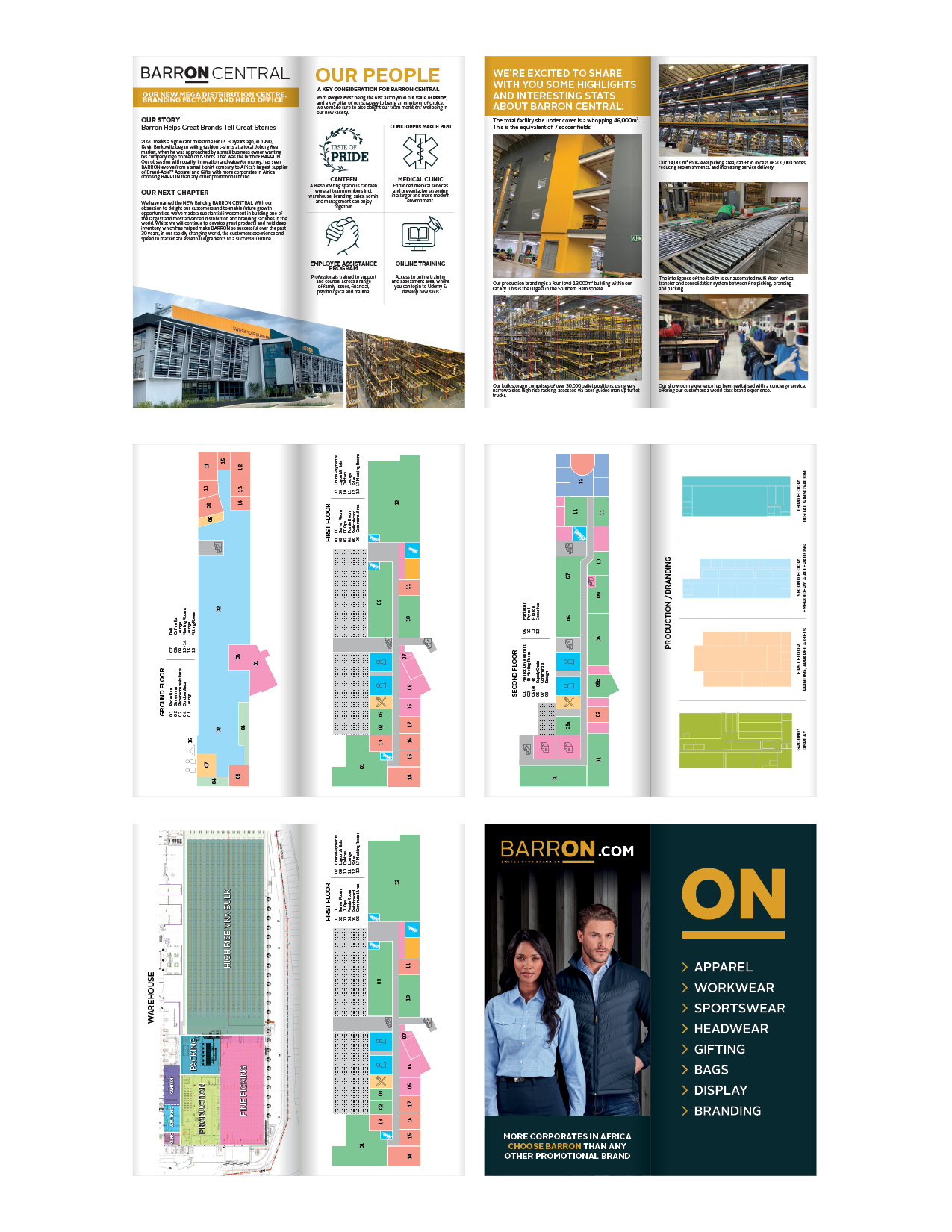 Welcome pack contents