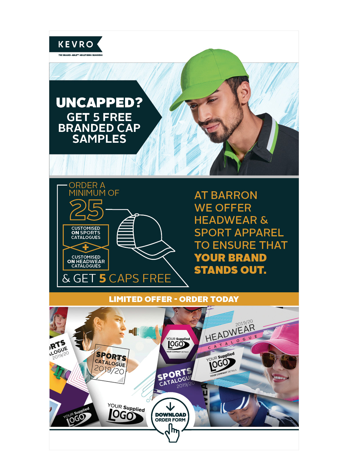 Cap Promotional Mailer